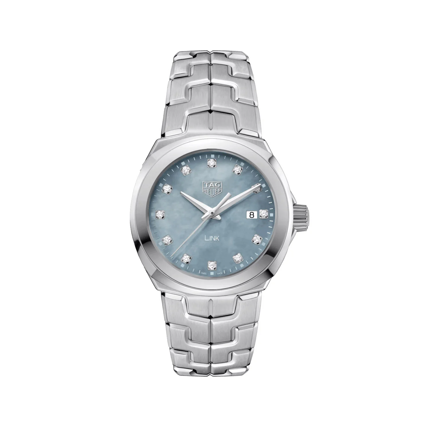 TAG Heuer Link Ladies Diamond Blue Quartz Watch