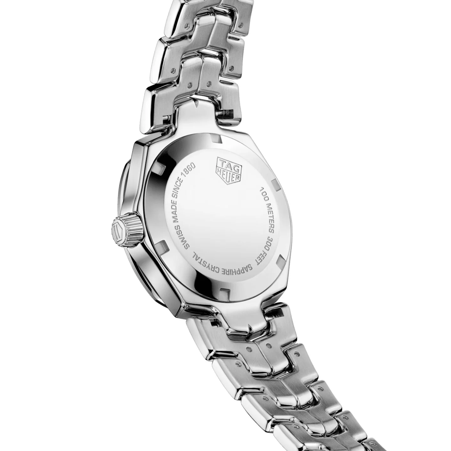 TAG Heuer Link Ladies Diamond Blue Quartz Watch - Image 3