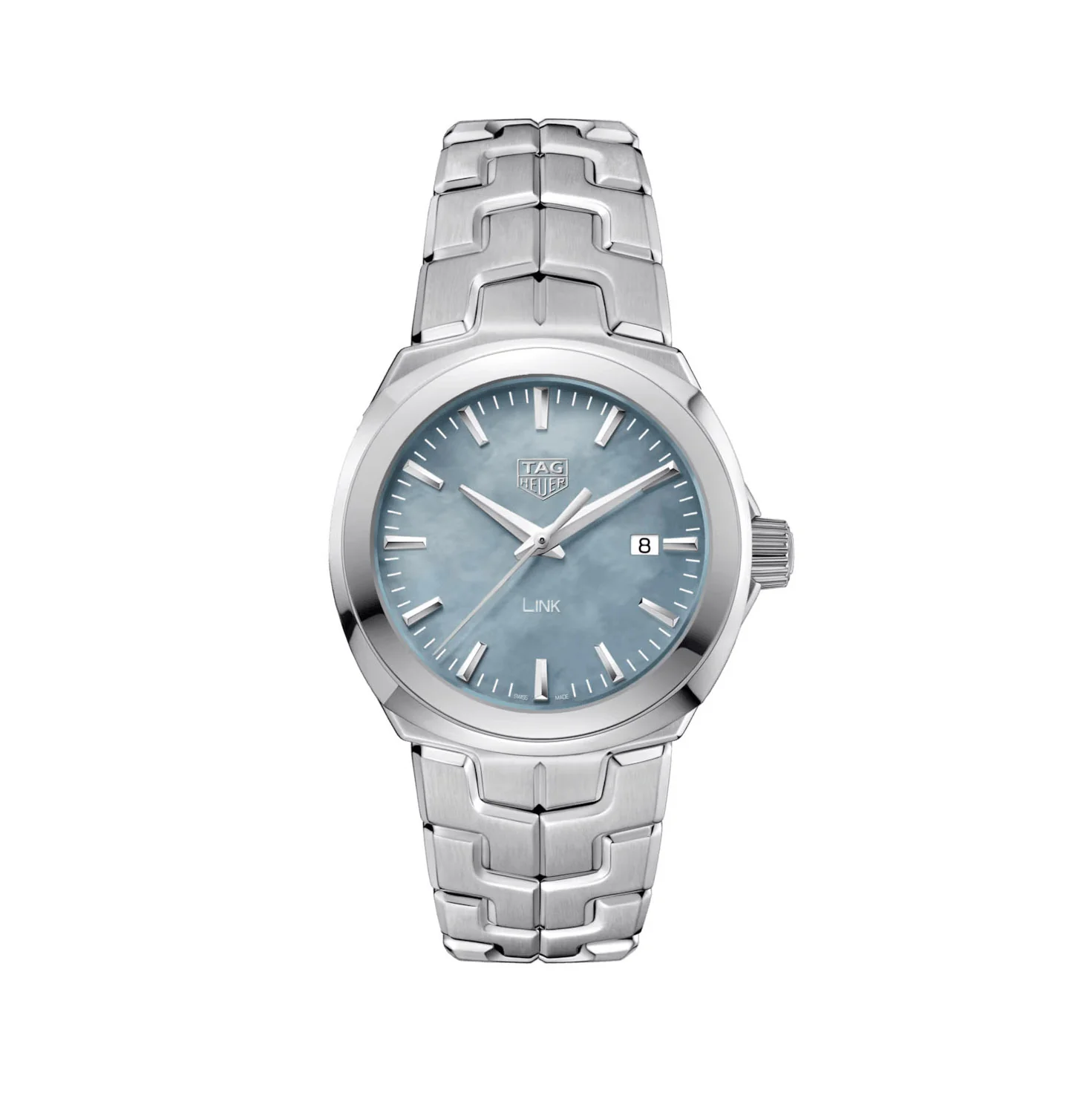 Tag Heuer Link Women's Blue Date Watch