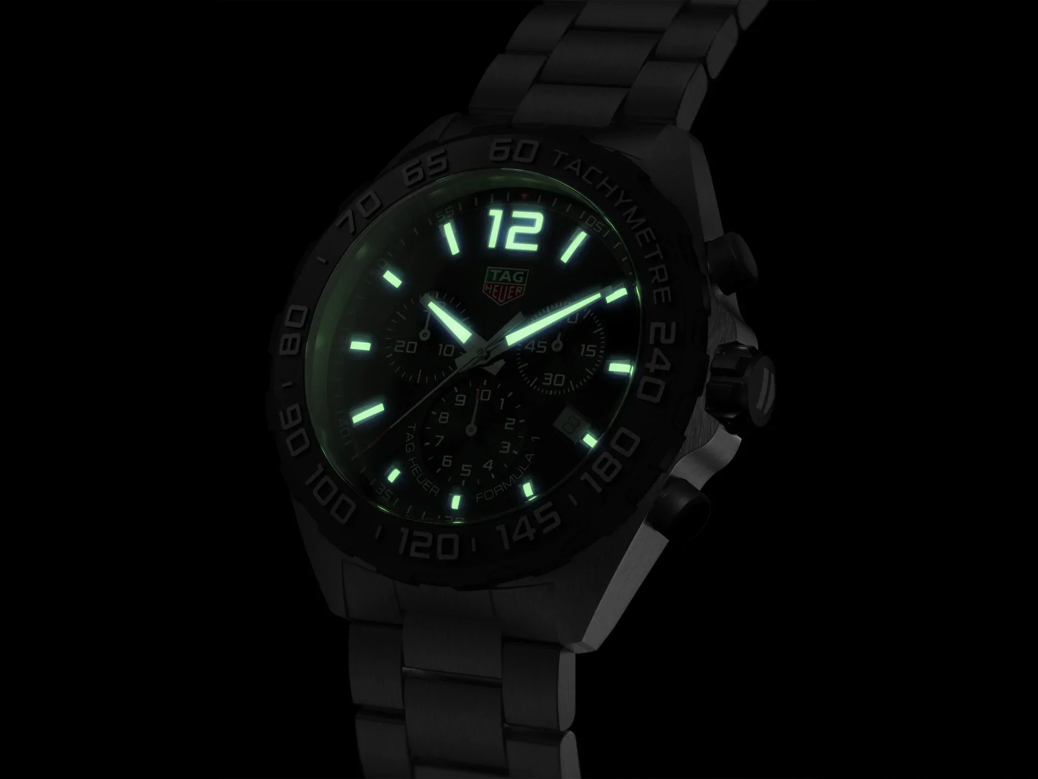 Tag Heuer Formula 1 Chronograph Men's Black Watch - Image 2
