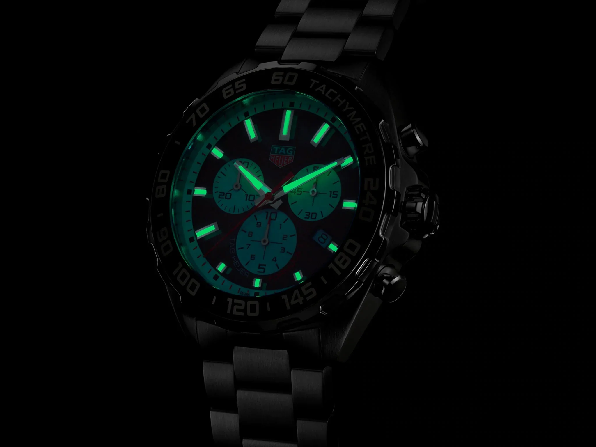 Tag Heuer Formula 1 Chronograph Men's Black Watch - Image 2