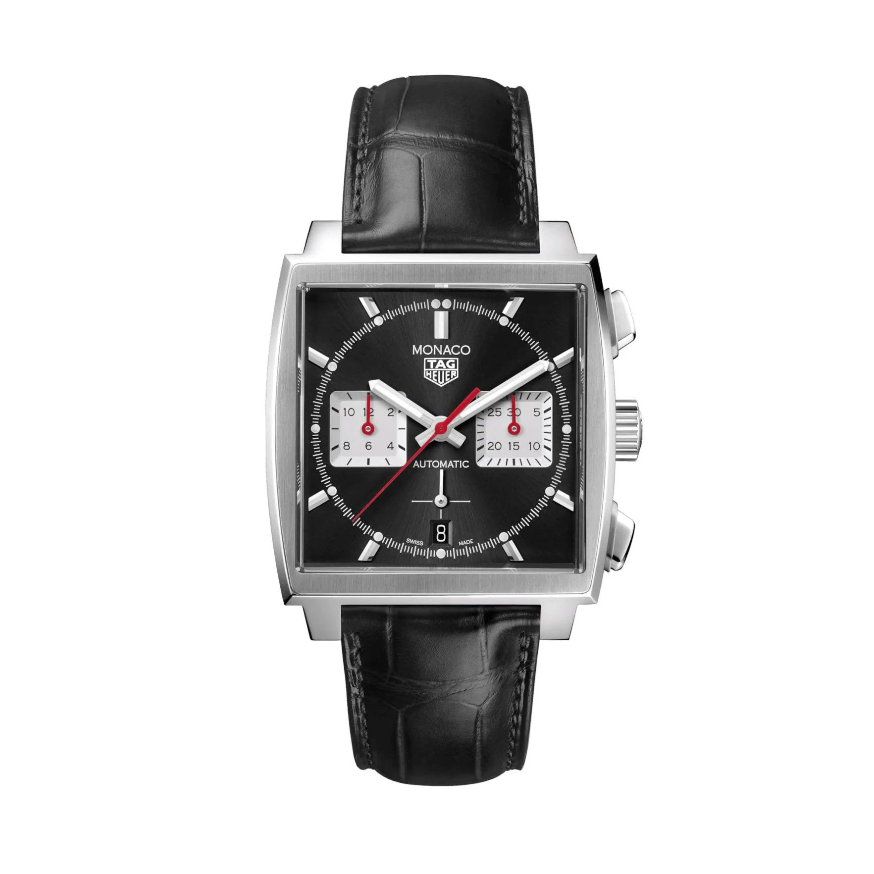 Tag Heuer Monaco Men's Black Chronograph Watch