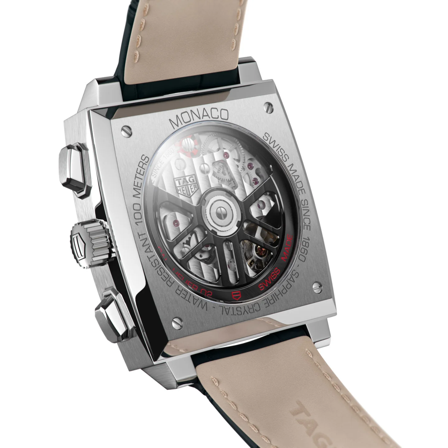Tag Heuer Monaco Men's Black Chronograph Watch - Image 3