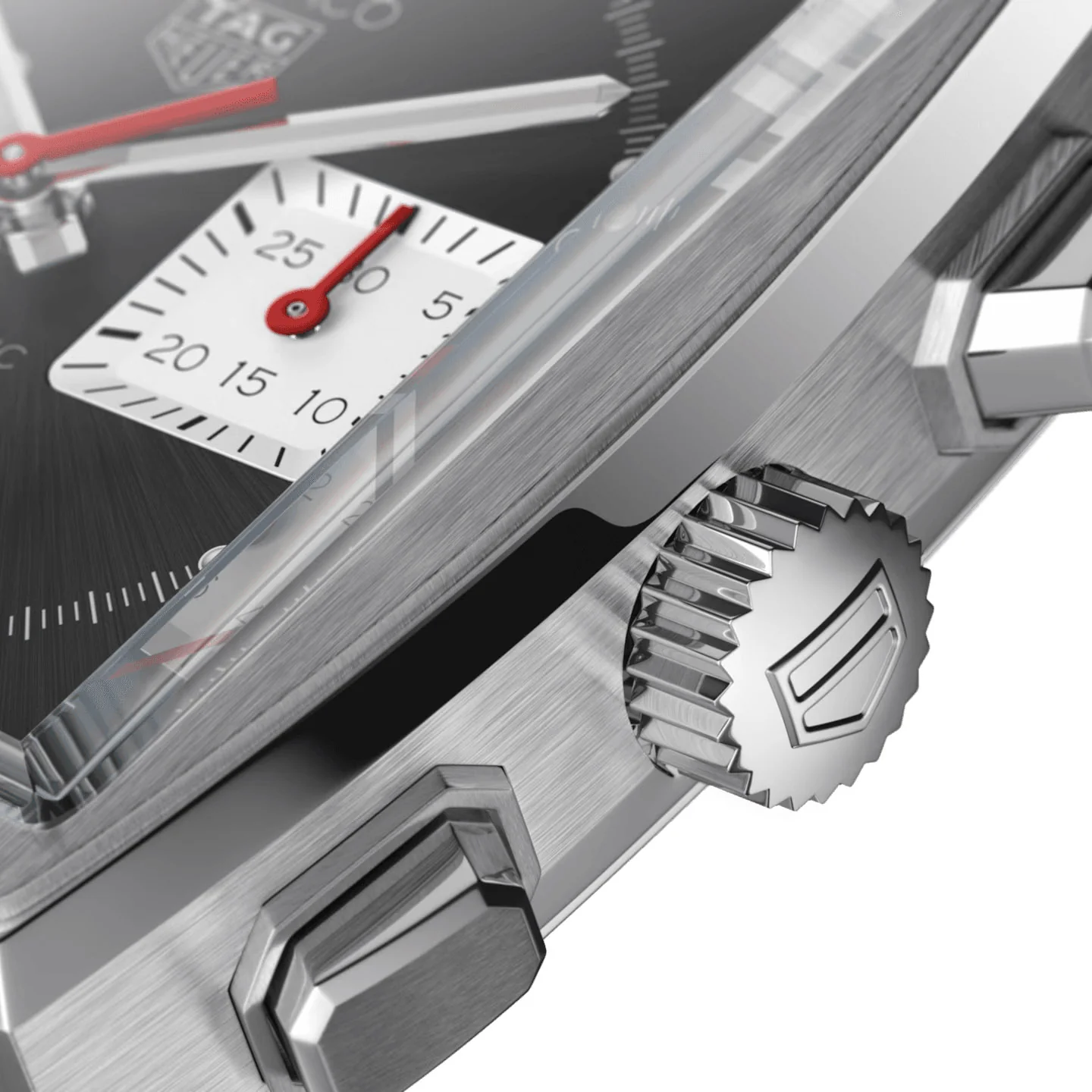 Tag Heuer Monaco Men's Black Chronograph Watch - Image 5