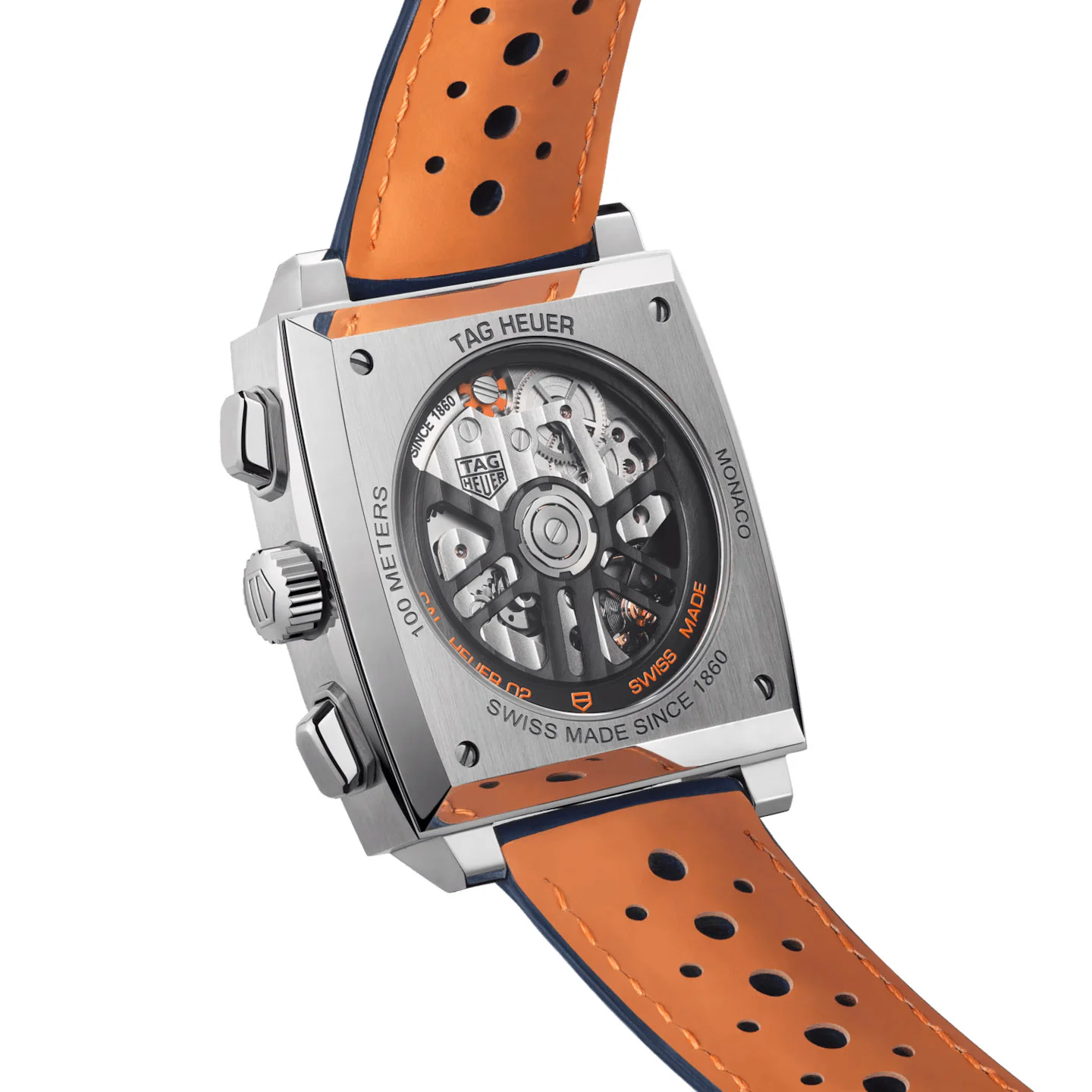 Tag Heuer Monaco Men's Blue Gulf Special Edition Chronograph Watch - Image 3