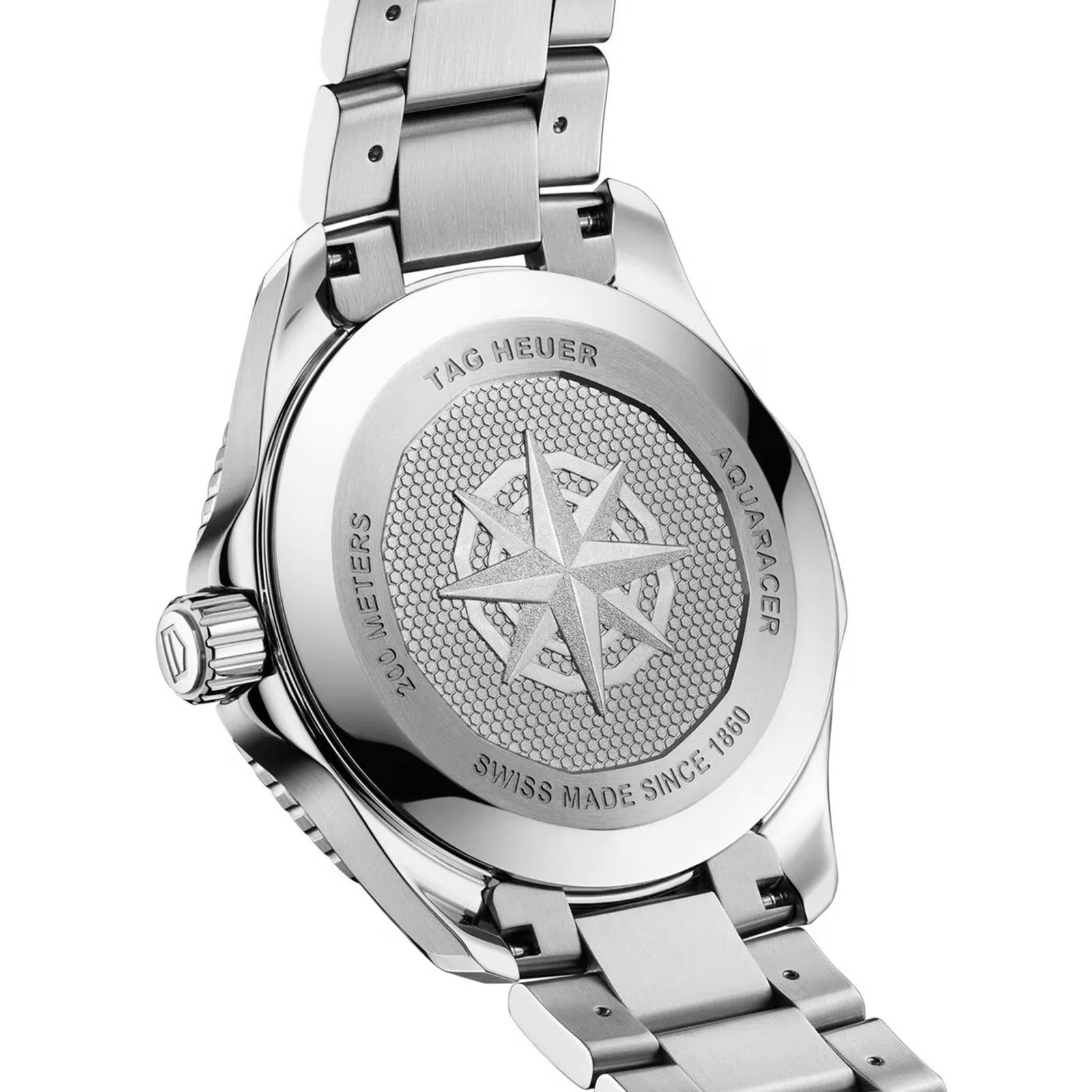 Tag Heuer Aquaracer Professional 200 Men's Silver Watch - Image 2