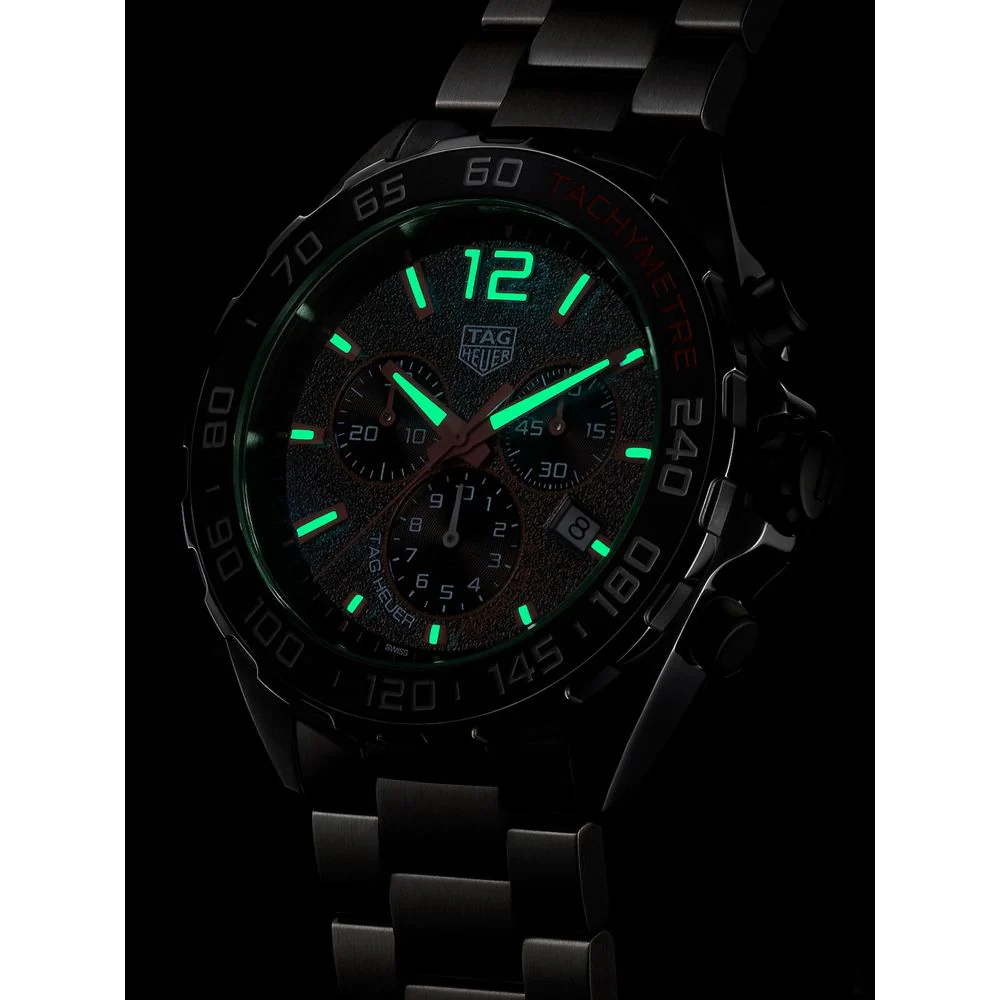 Tag Heuer Formula 1 Chronograph Men's Grey Watch - Image 4