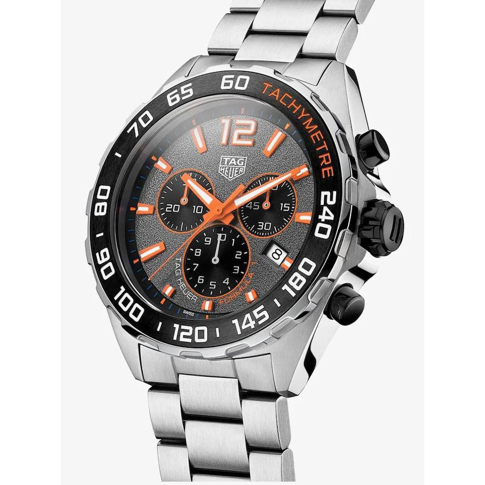 Tag Heuer Formula 1 Chronograph Men's Grey Watch - Image 5
