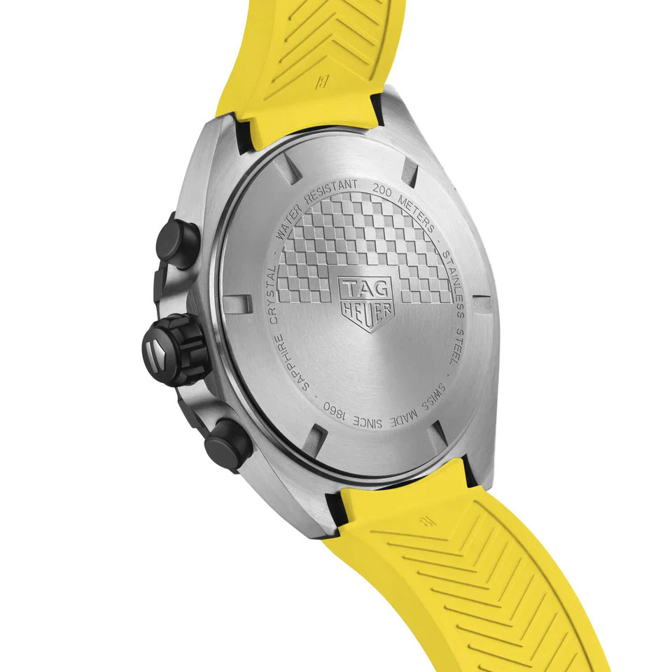 Tag Heuer Formula 1 Men's Yellow Chronograph Watch - Image 2