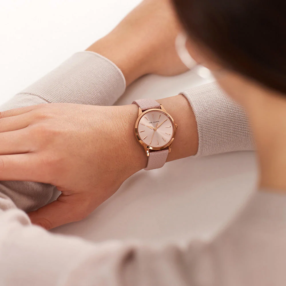 Ted Baker Fitzrovia Classic Chic Ladies Pink Watch - Image 3
