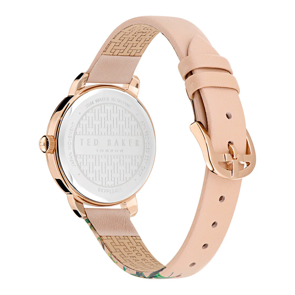 Ted Baker Fleure Fashion Ladies White Watch - Image 3