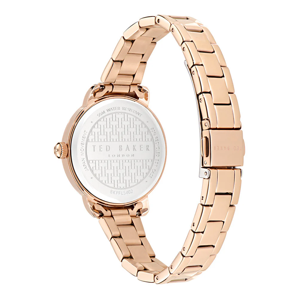 Ted Baker Fleure Fashion Ladies White Watch - Image 3