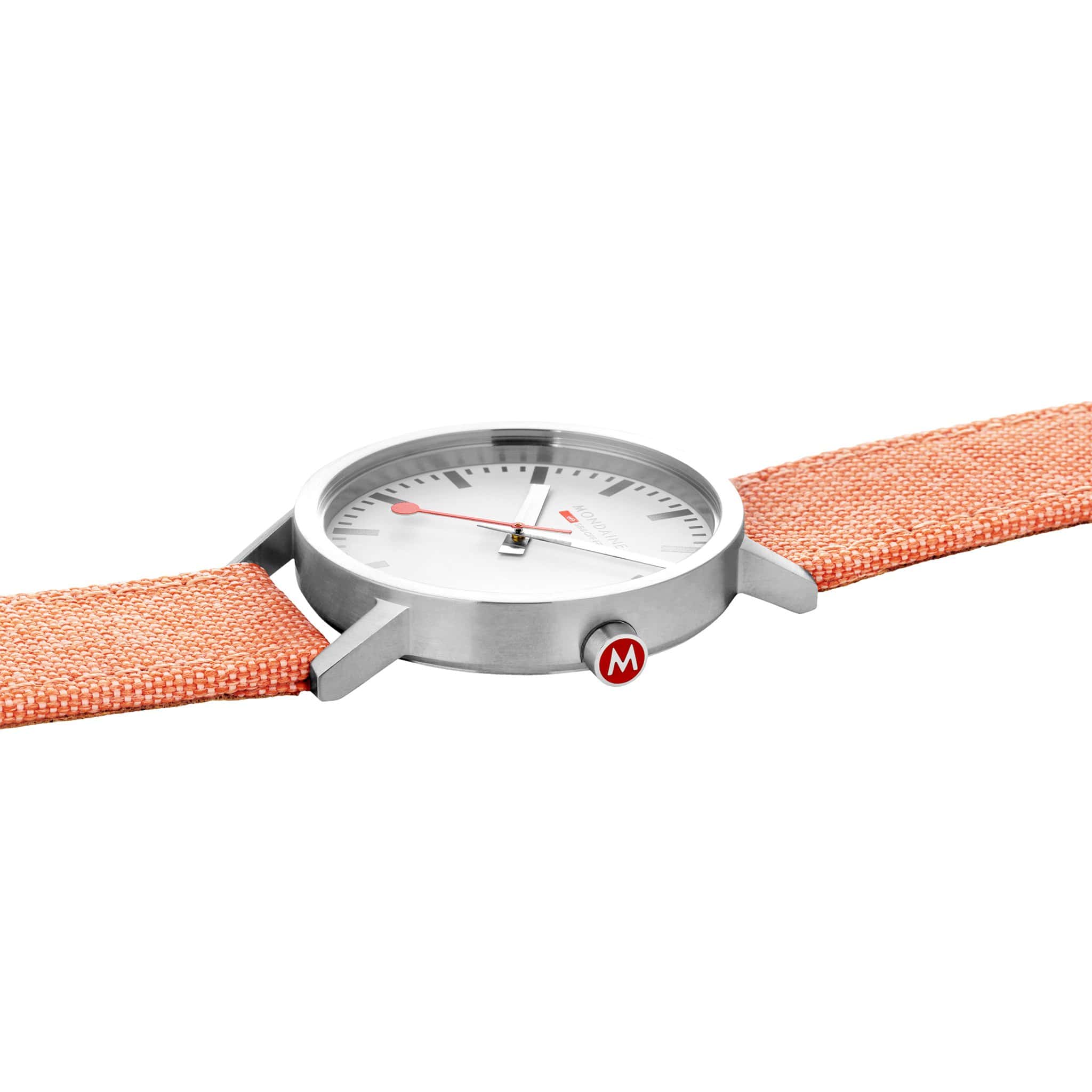 Mondaine Watch Classic Citrus Orange - Image 4