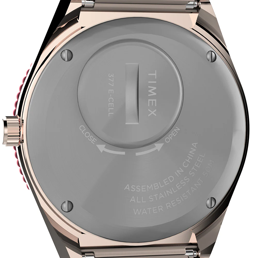 Timex Diver Inspired Ladies Pink Watch - Image 2