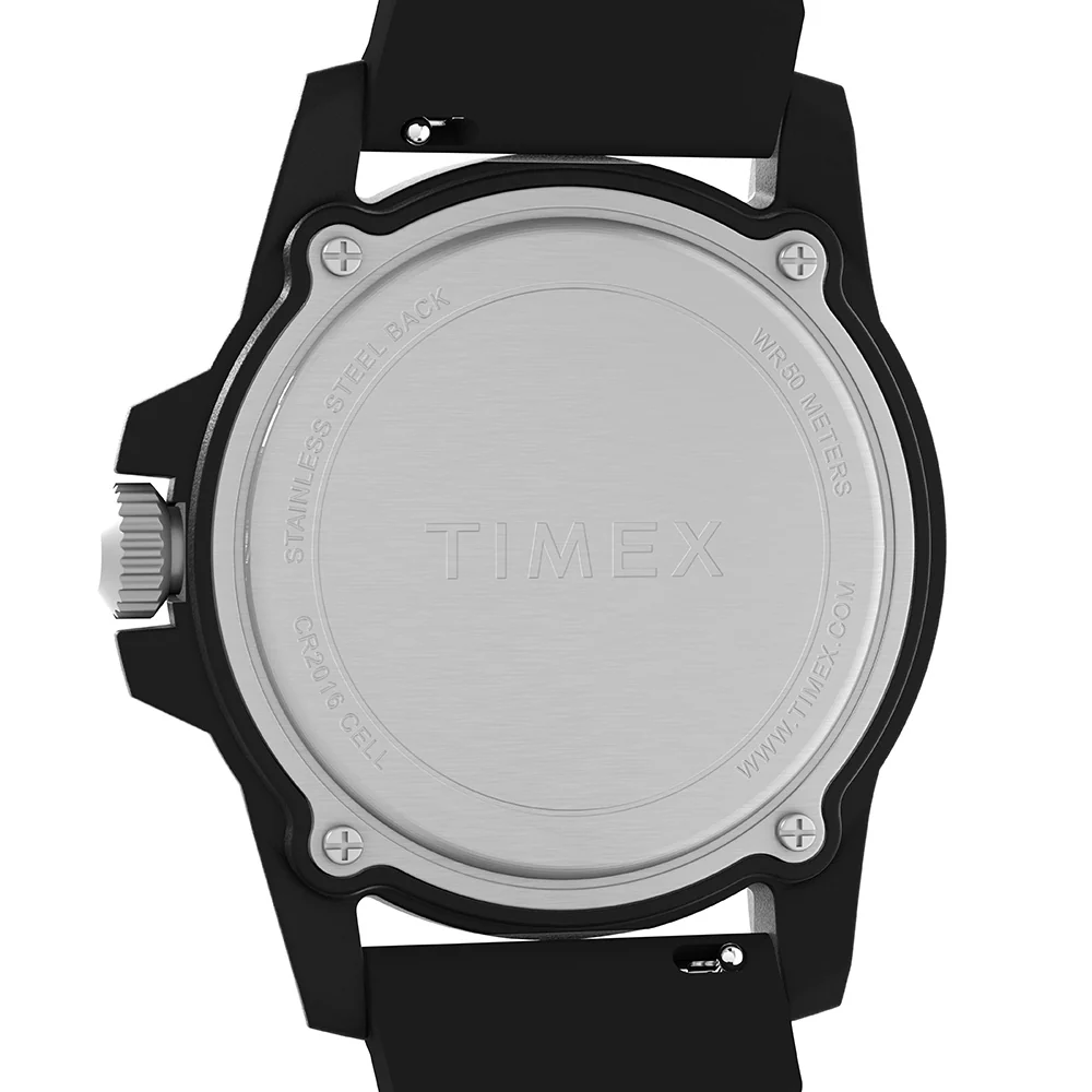 Timex Main Street Men's Black Watch - Image 5