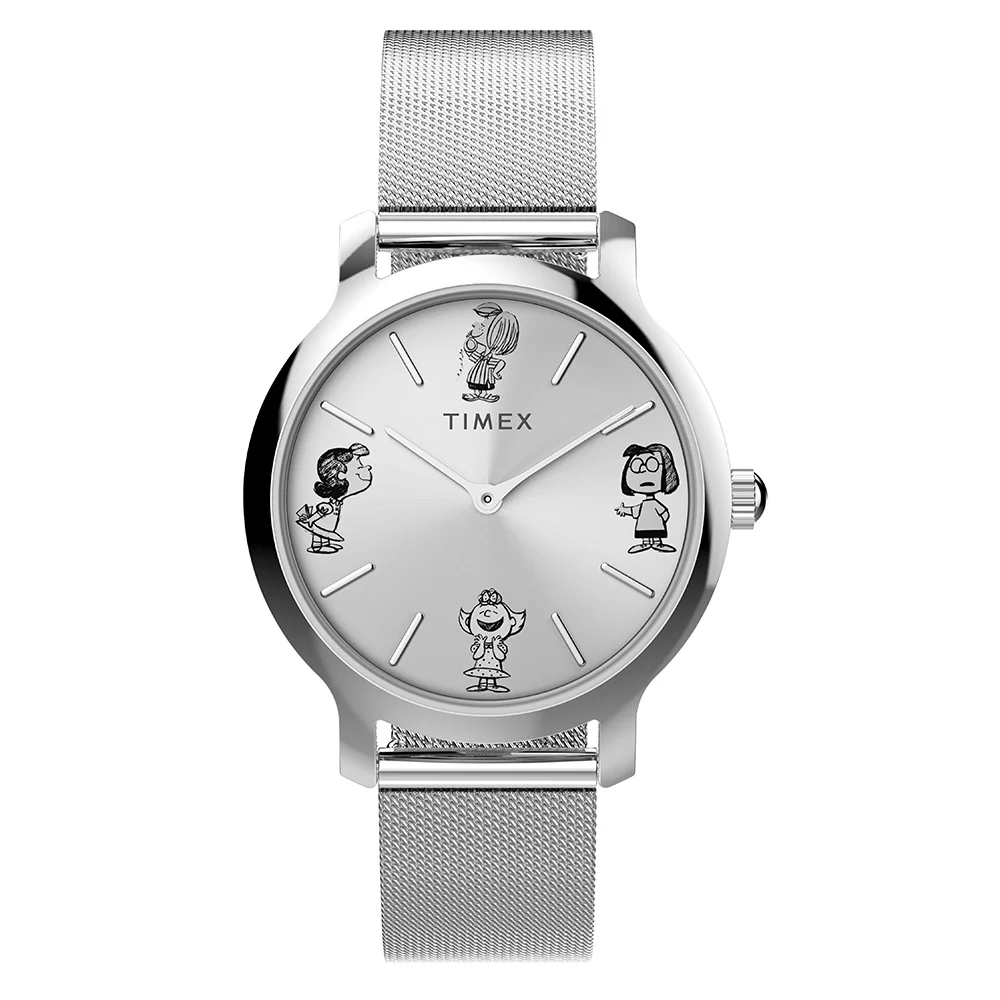 Timex Peanuts Transcend Ladies Silver Watch
