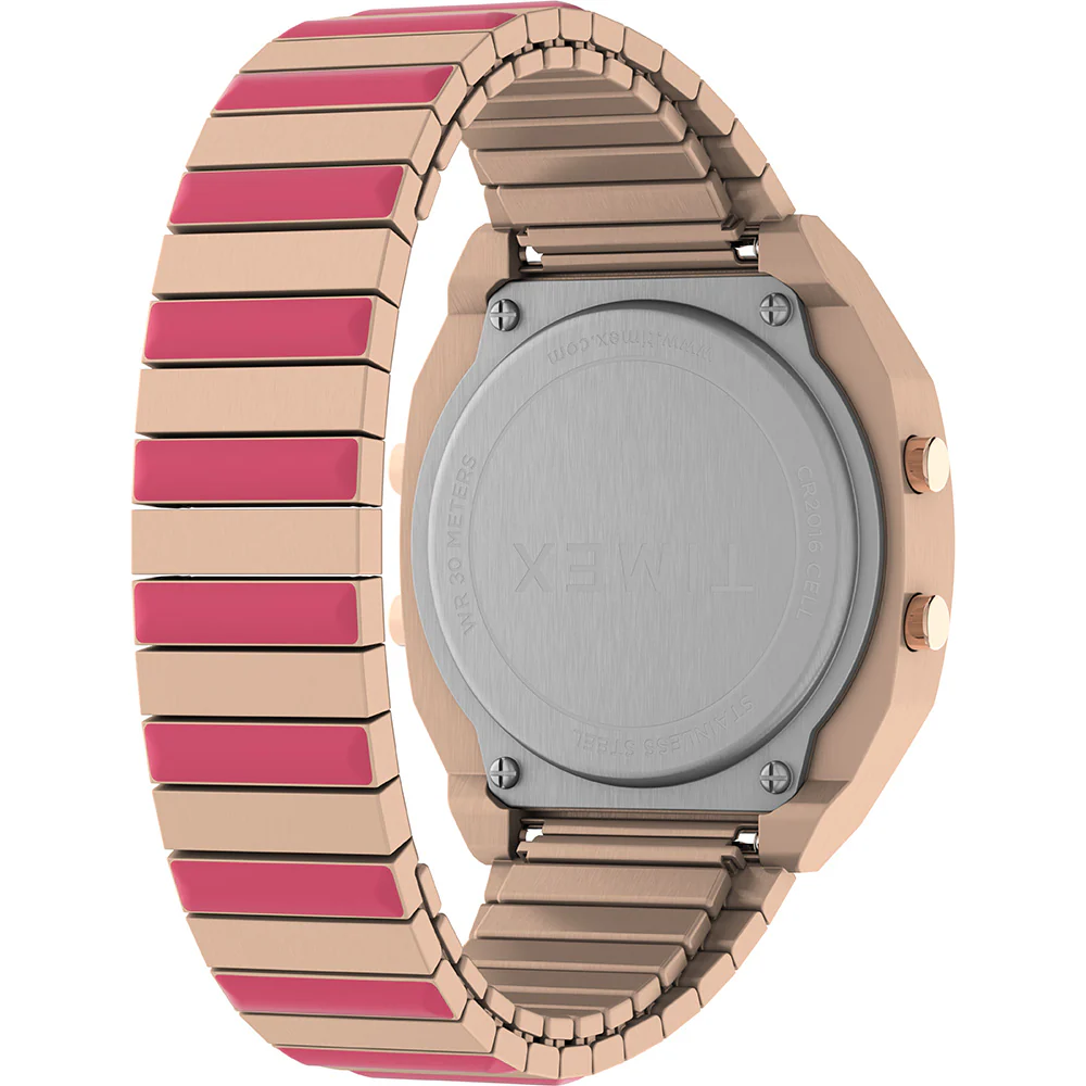 Timex Timex Lab Timex 80 Ladies Pink Watch - Image 5