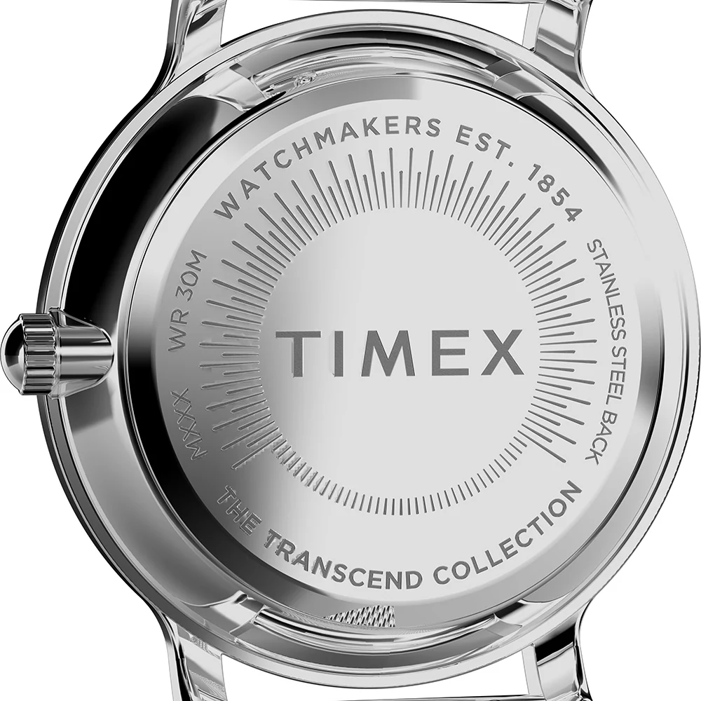Timex Transcend Ladies Silver Watch - Image 2