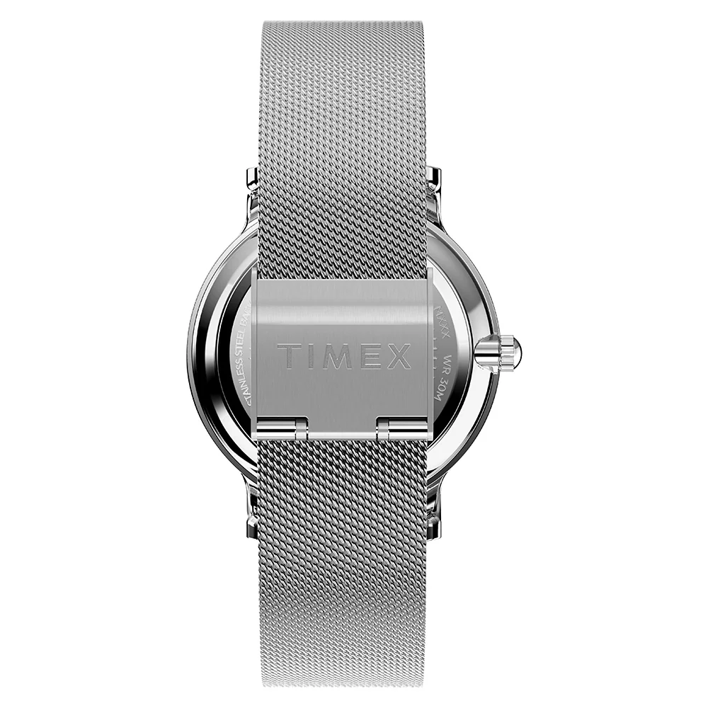 Timex Transcend Ladies Silver Watch - Image 4