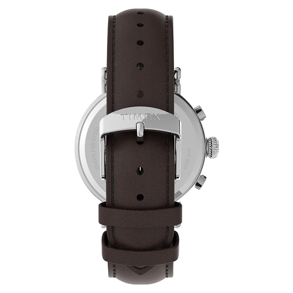 Timex Waterbury Standard Men's Cream Watch - Image 4