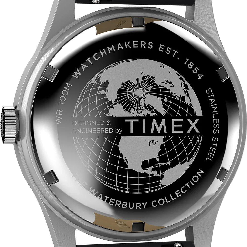 Timex Waterbury Traditional Men's Black Watch - Image 2