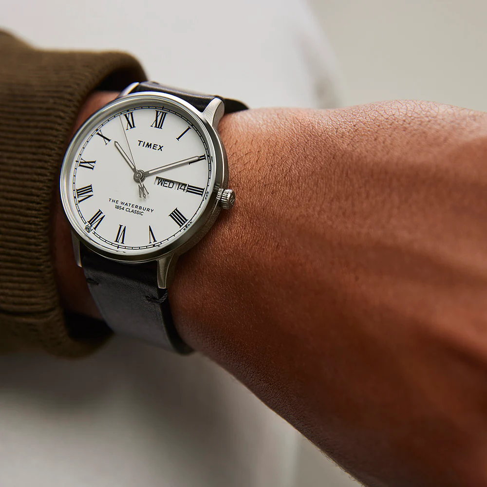 Timex Waterbury Traditional Men's White Watch - Image 6