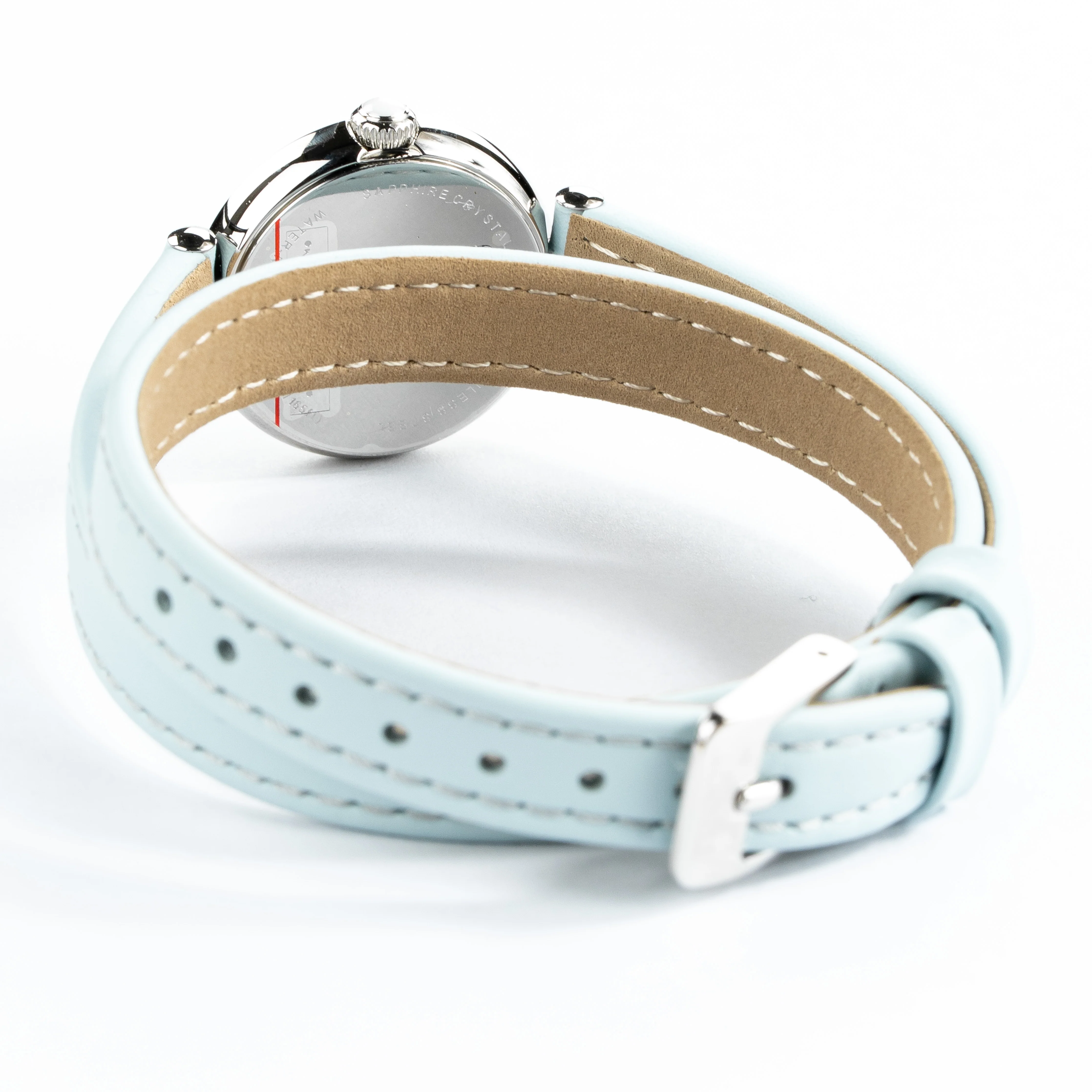 Tissot Bellissima Small Double Tour Strap Ladies' Blue Watch - Image 2