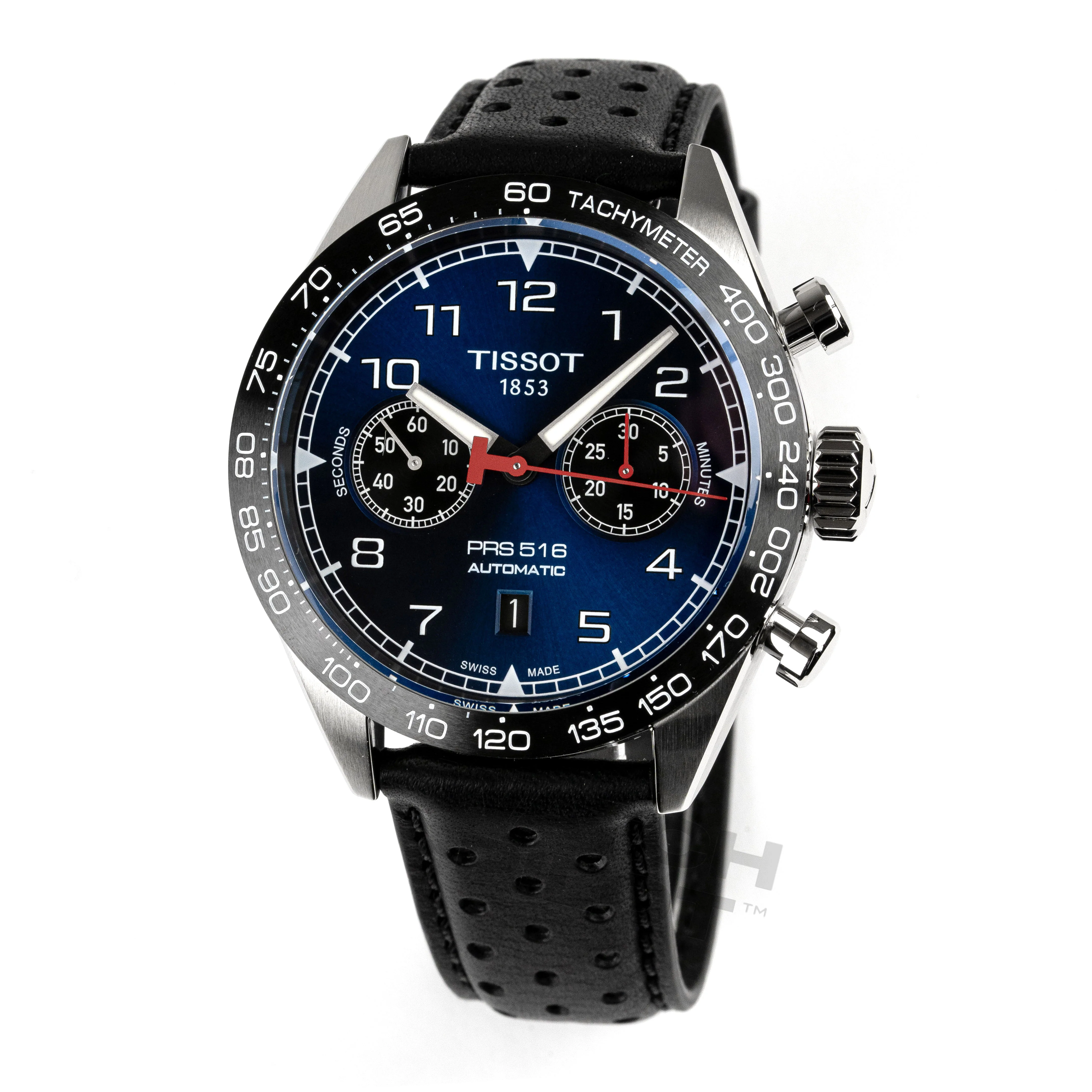 Tissot Men's PRS 516 Chronograph Blue Watch