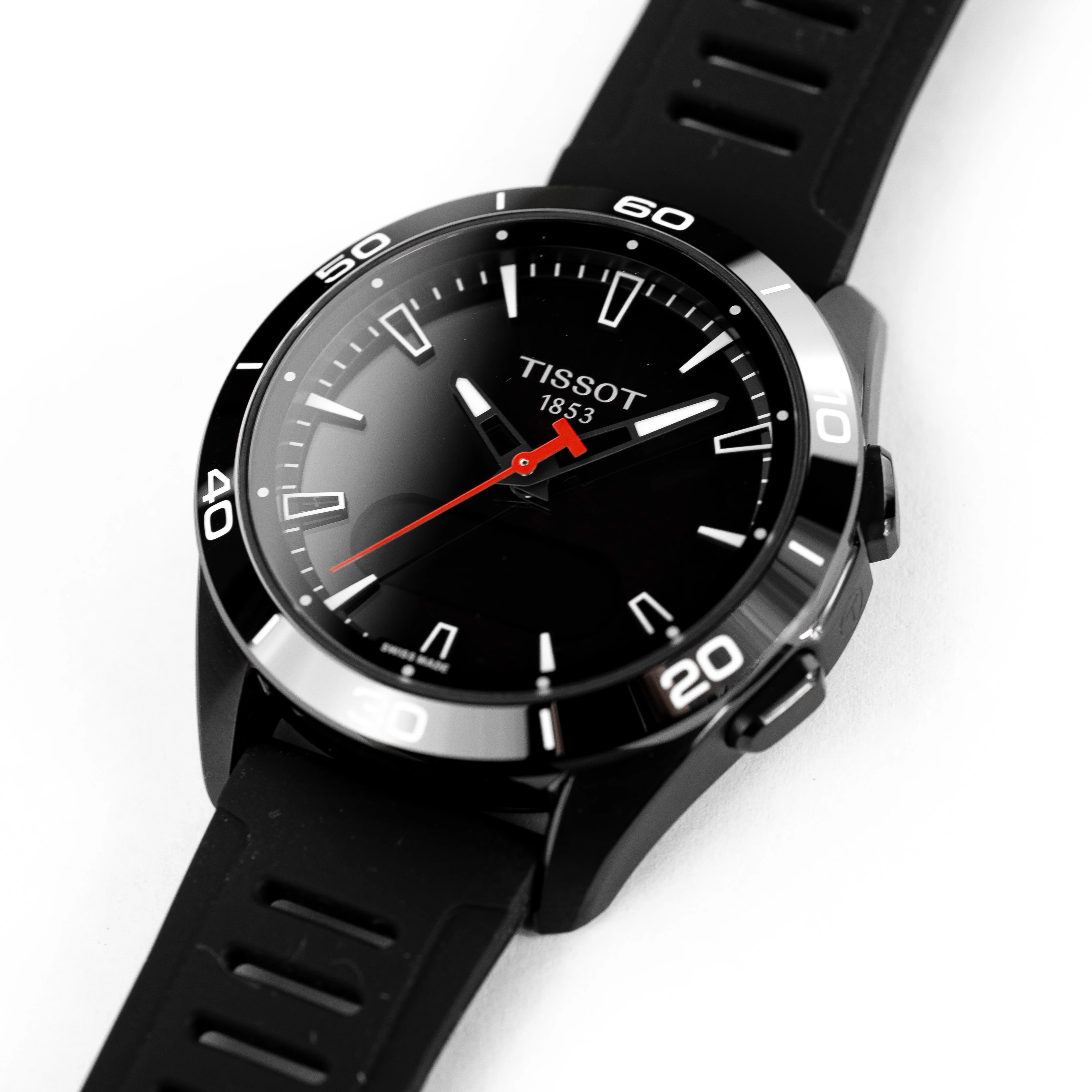 Tissot T-Touch Connect Sport Men's Black Rubber Watch - Image 2