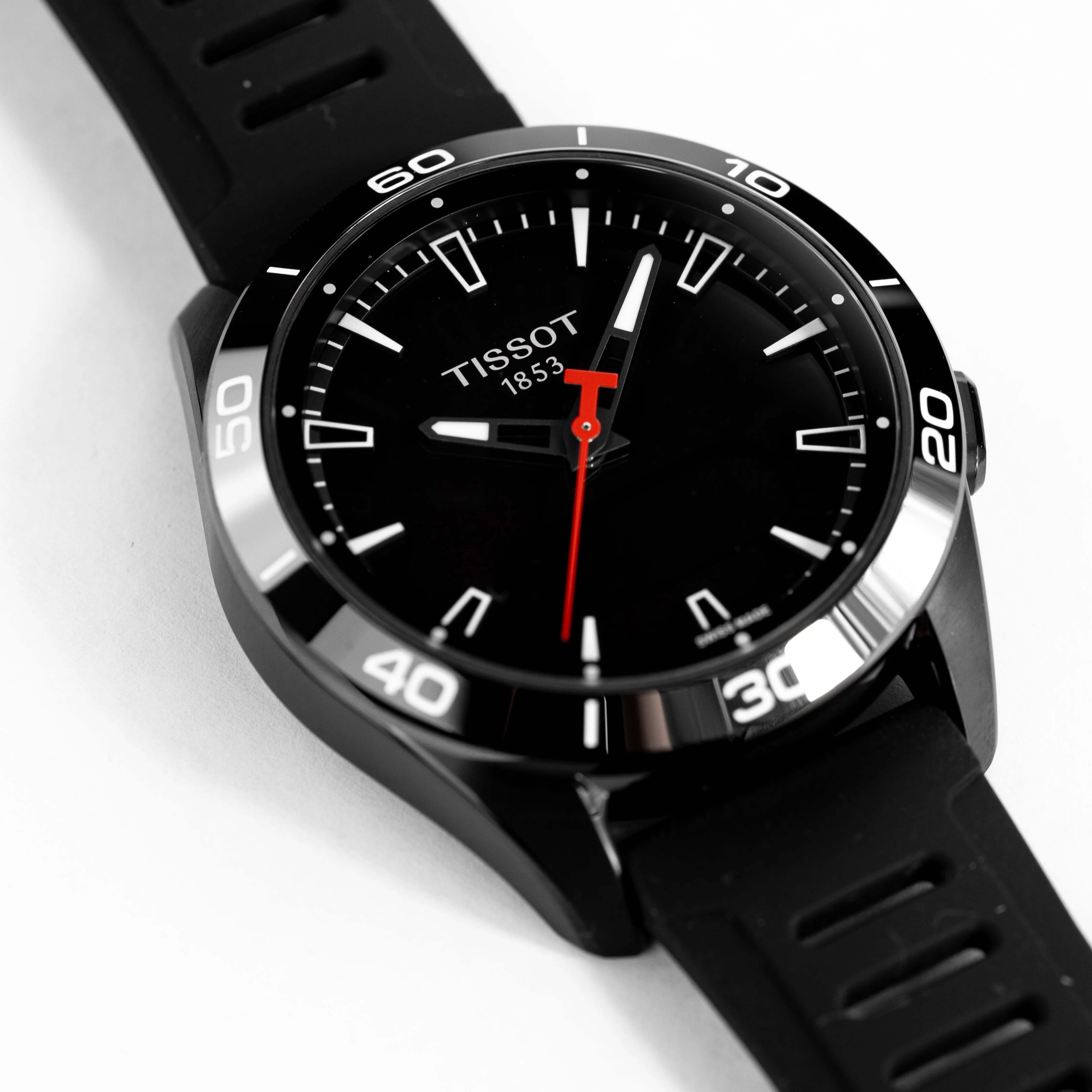 Tissot T-Touch Connect Sport Men's Black Rubber Watch - Image 5