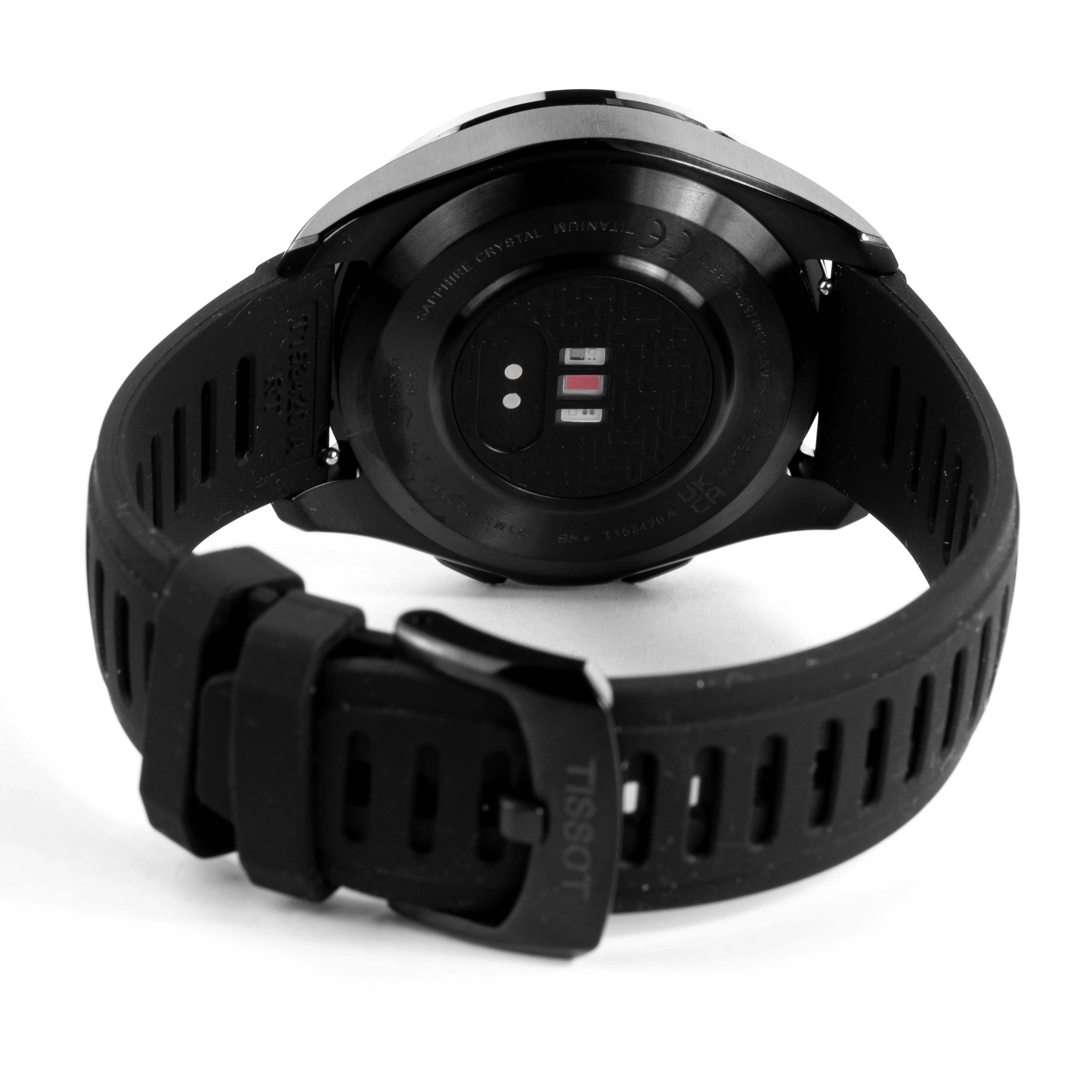 Tissot T-Touch Connect Sport Men's Black Rubber Watch - Image 6