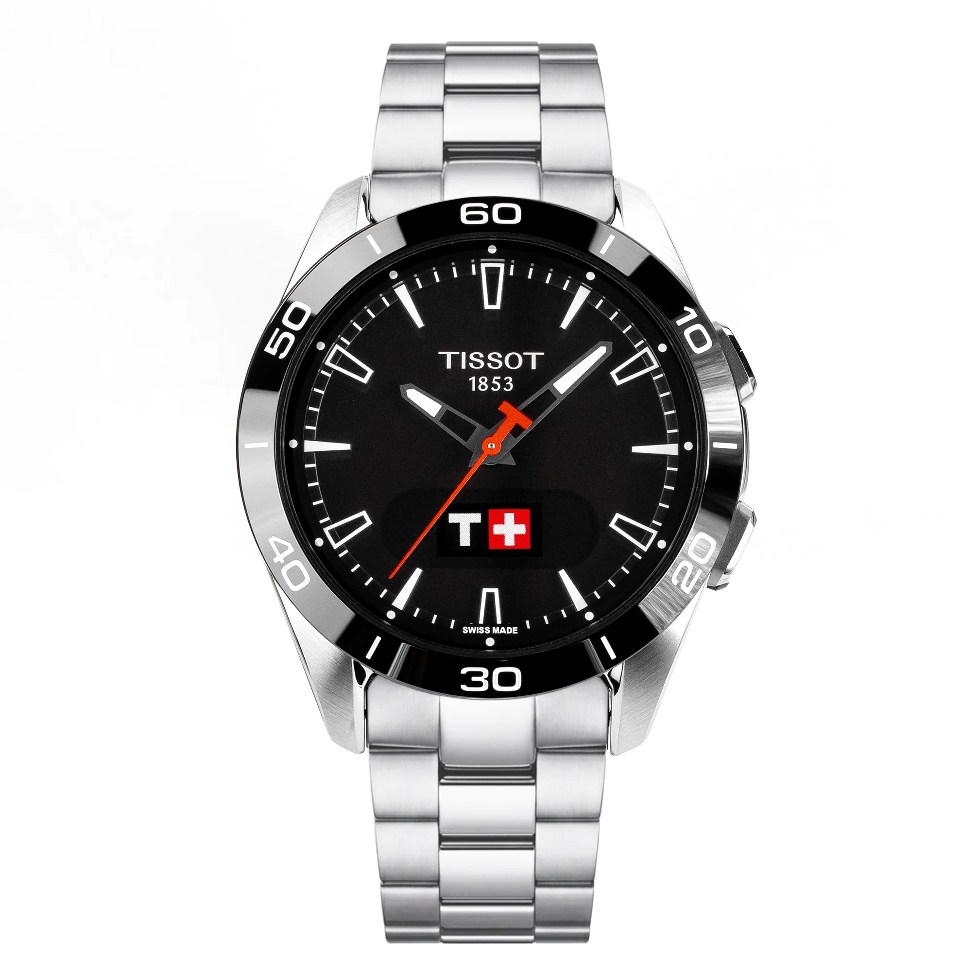 Tissot T-Touch Connect Sport Men's Silver Black Watch