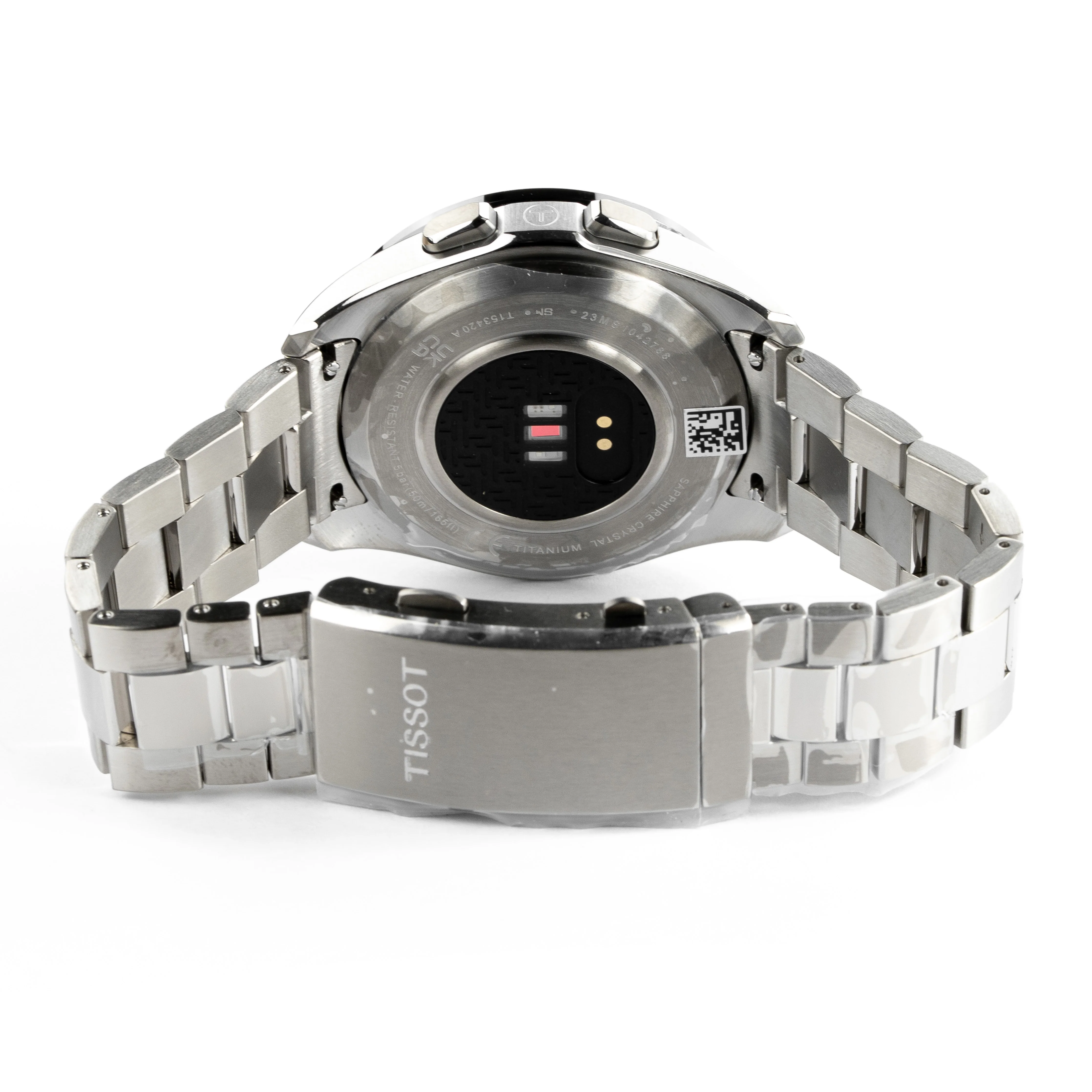 Tissot T-Touch Connect Sport Men's Silver Black Watch - Image 2