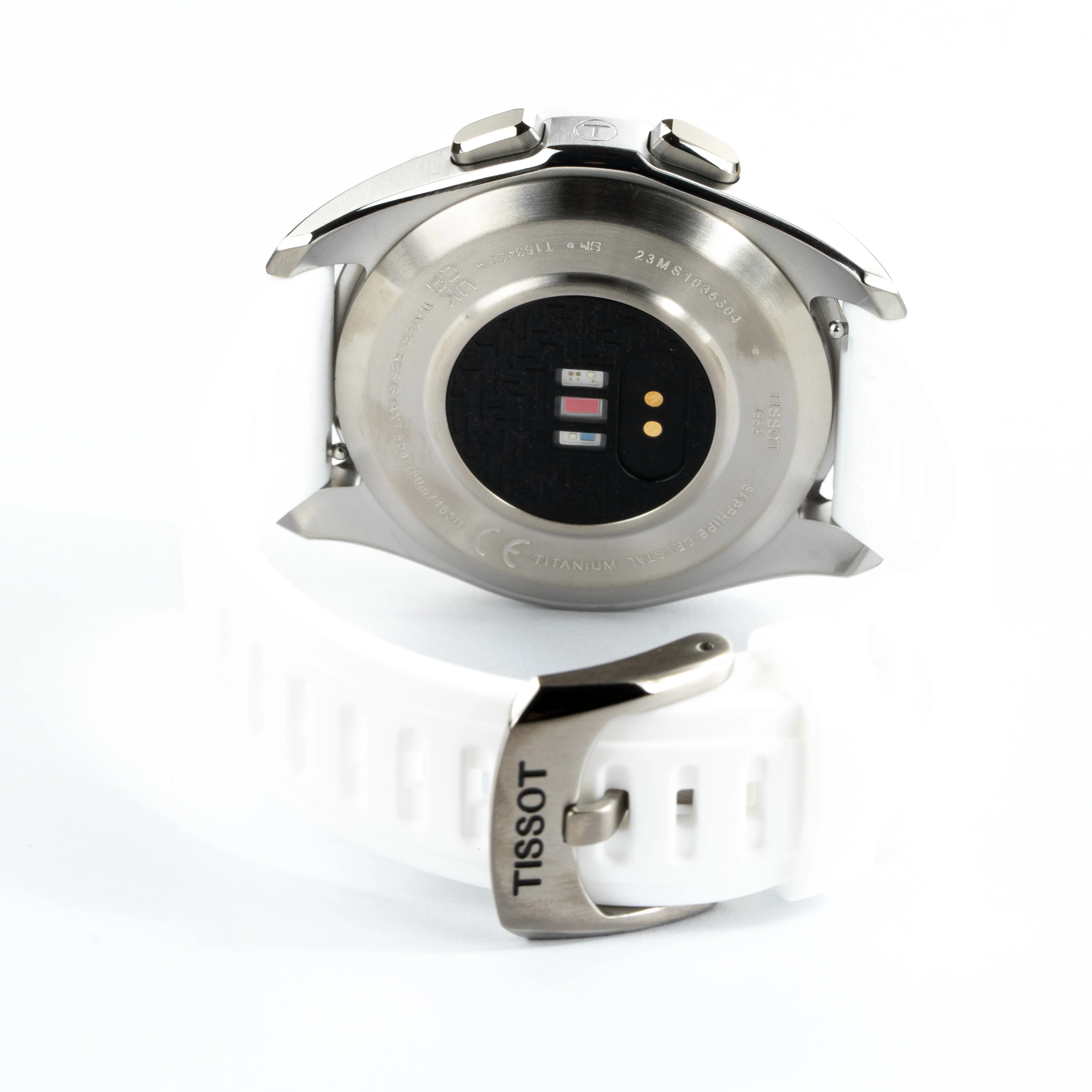Tissot T-Touch Connect Sport Unisex White Watch - Image 2