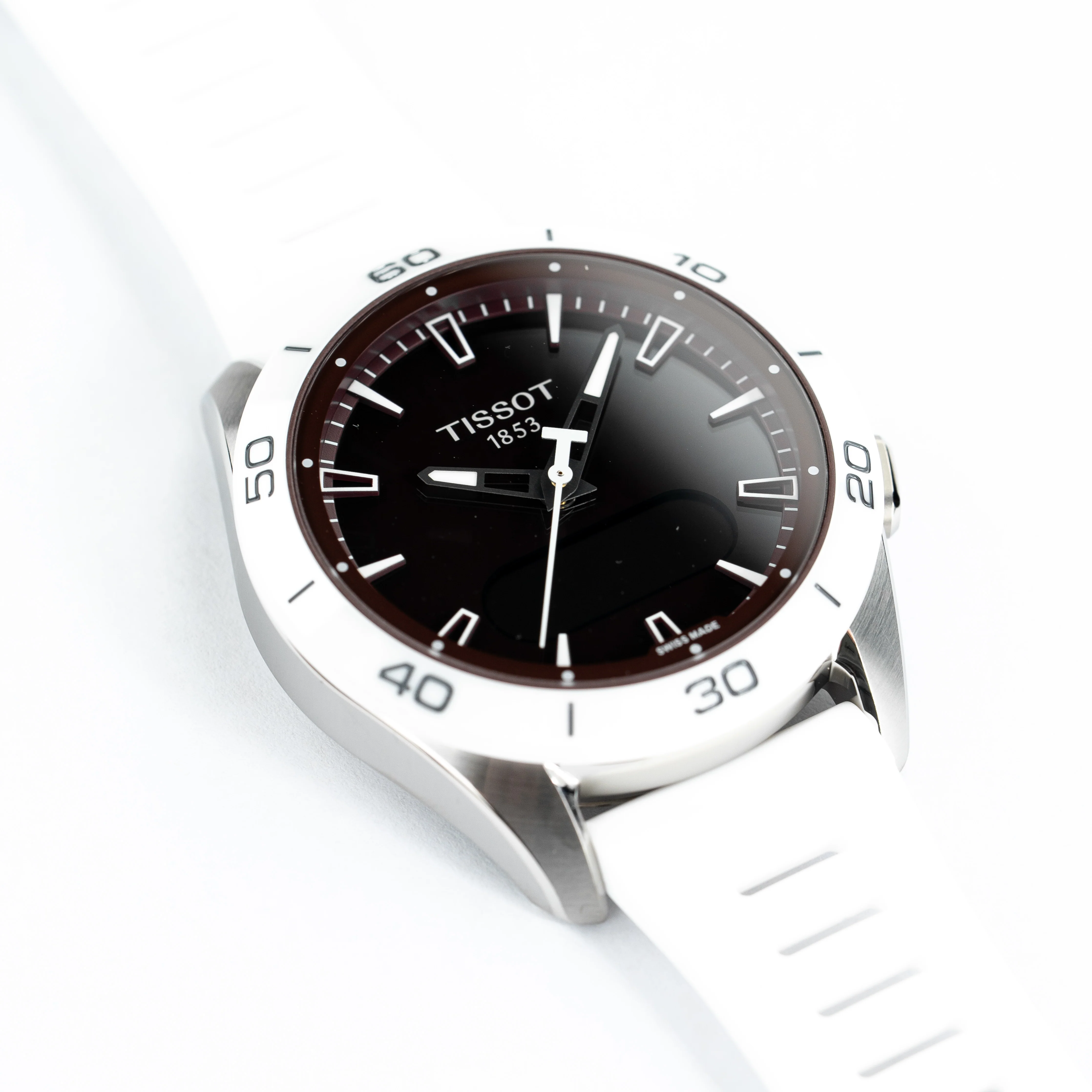 Tissot T-Touch Connect Sport Unisex White Watch - Image 5
