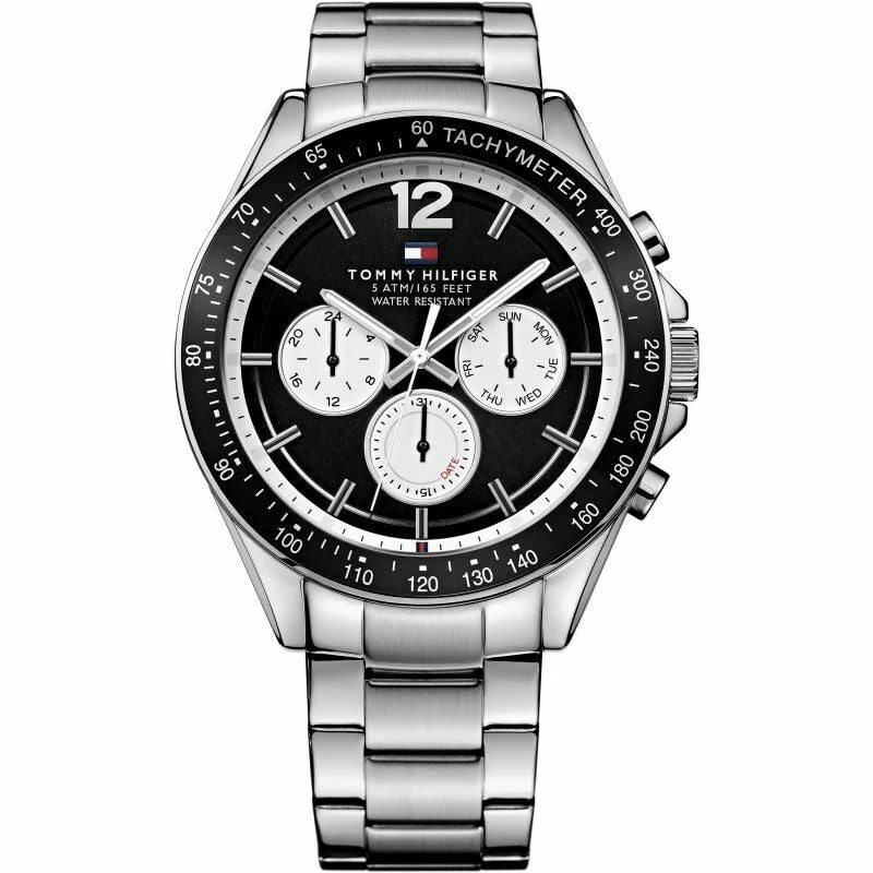 Tommy Hilfiger Men's Black Chronograph Watch