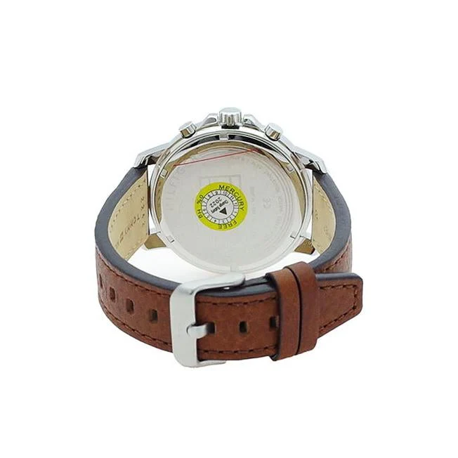 Tommy Hilfiger Men's Brown Strap Chronograph Watch - Image 2