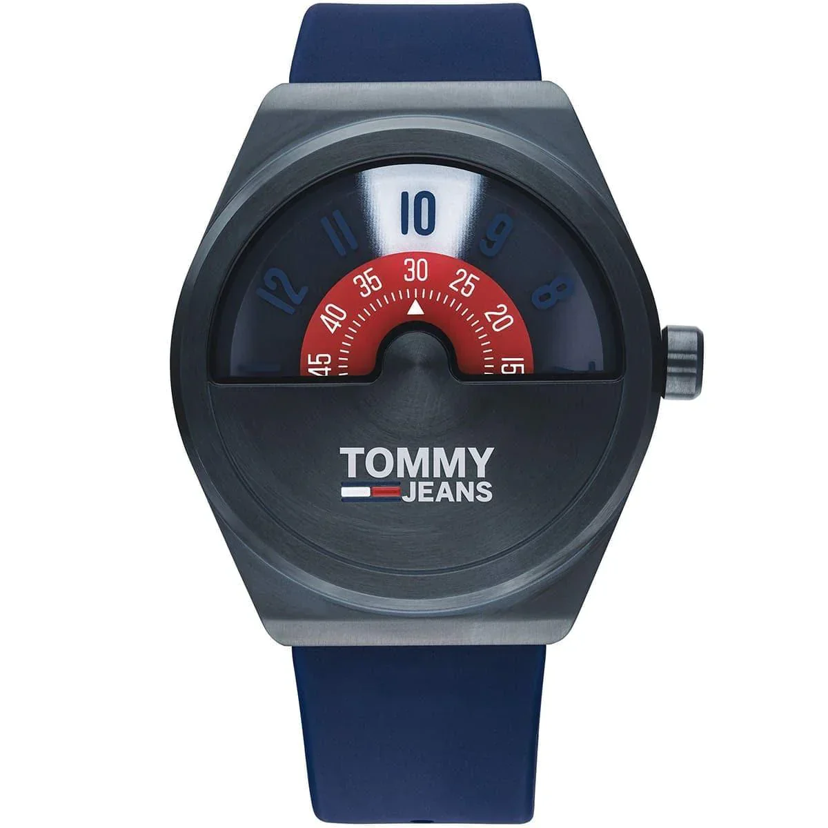 Tommy Hilfiger Men's Watch Monogram Pop Blue