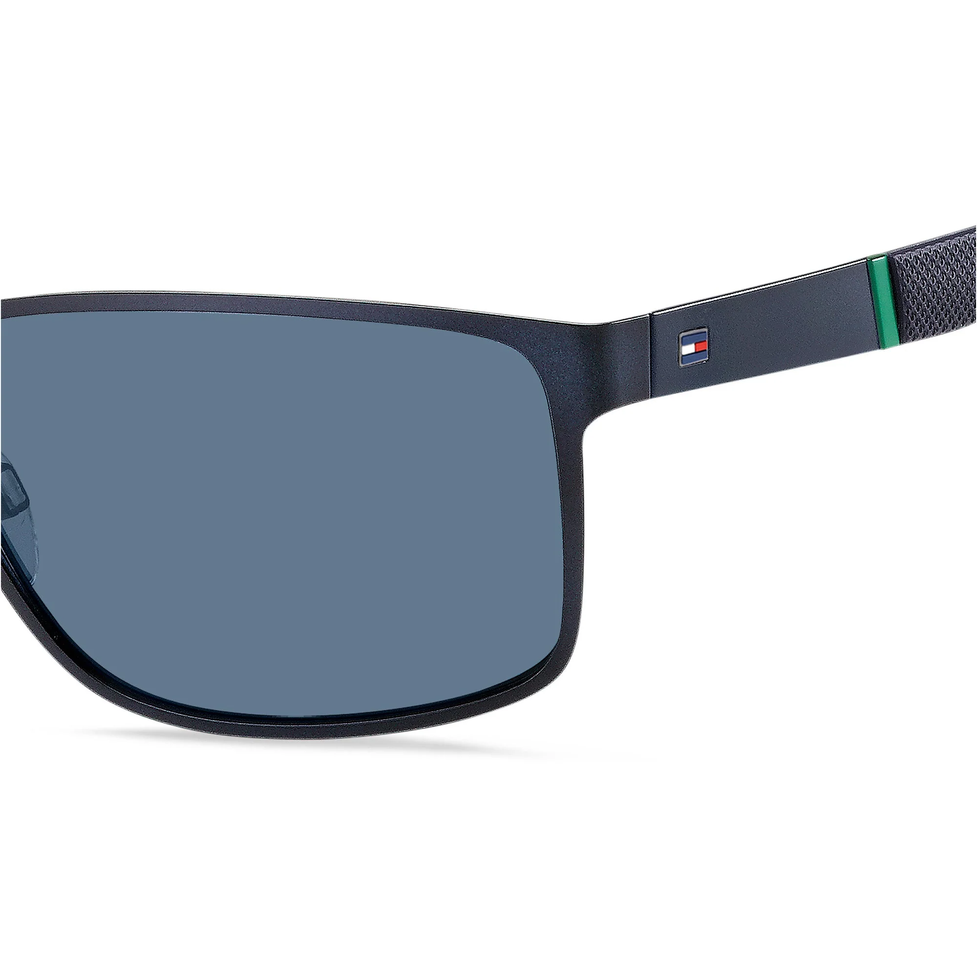 Tommy Hilfiger TH 1542/S FLL 61KU(TH50) Unisex Matte Blue Sunglasses - Image 3