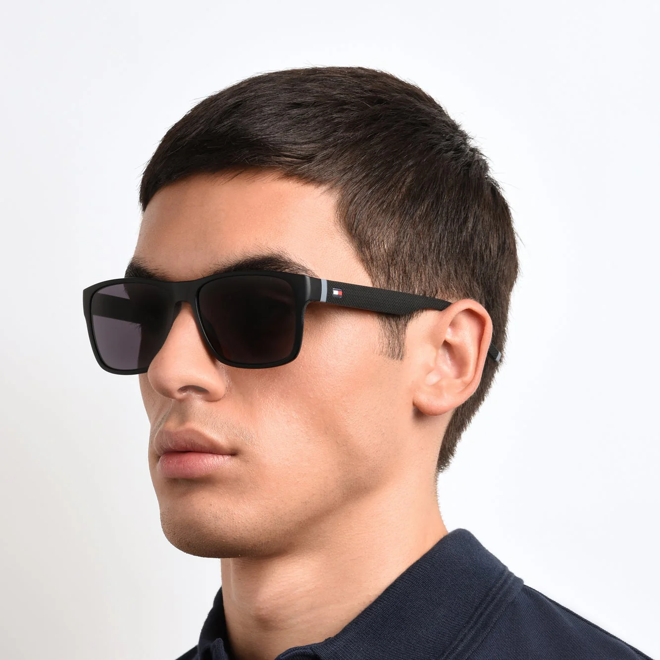 Tommy Hilfiger TH 1718/S 08A 56IR(TH32) Unisex Black Grey Sunglasses - Image 4
