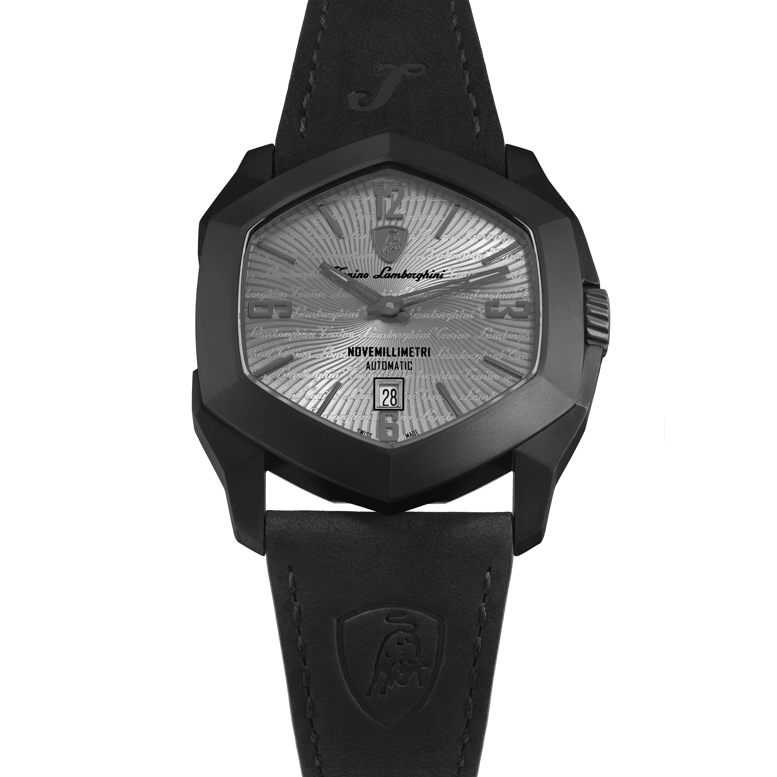 Tonino Lamborghini Novemillimetri Men's Black Automatic Watch - Image 5