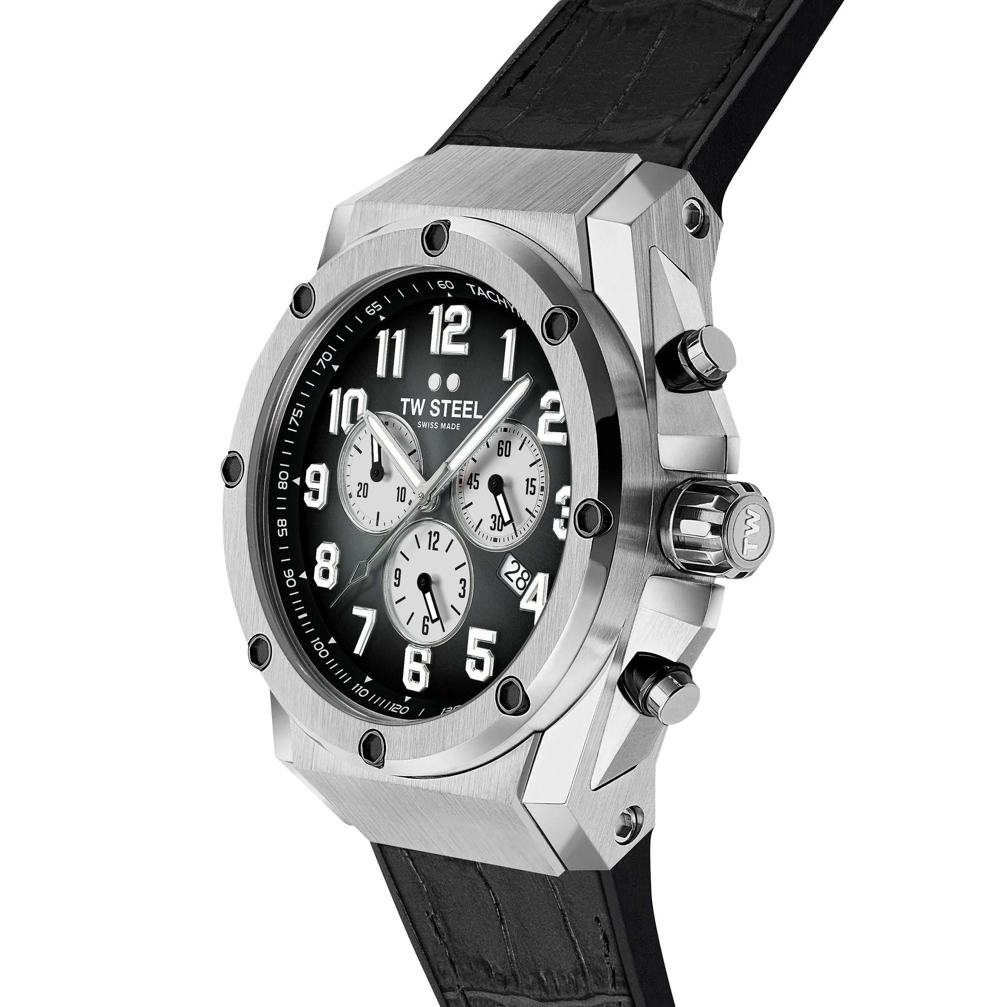 TW Steel Men's Black Ace Genesis Watch - Image 4