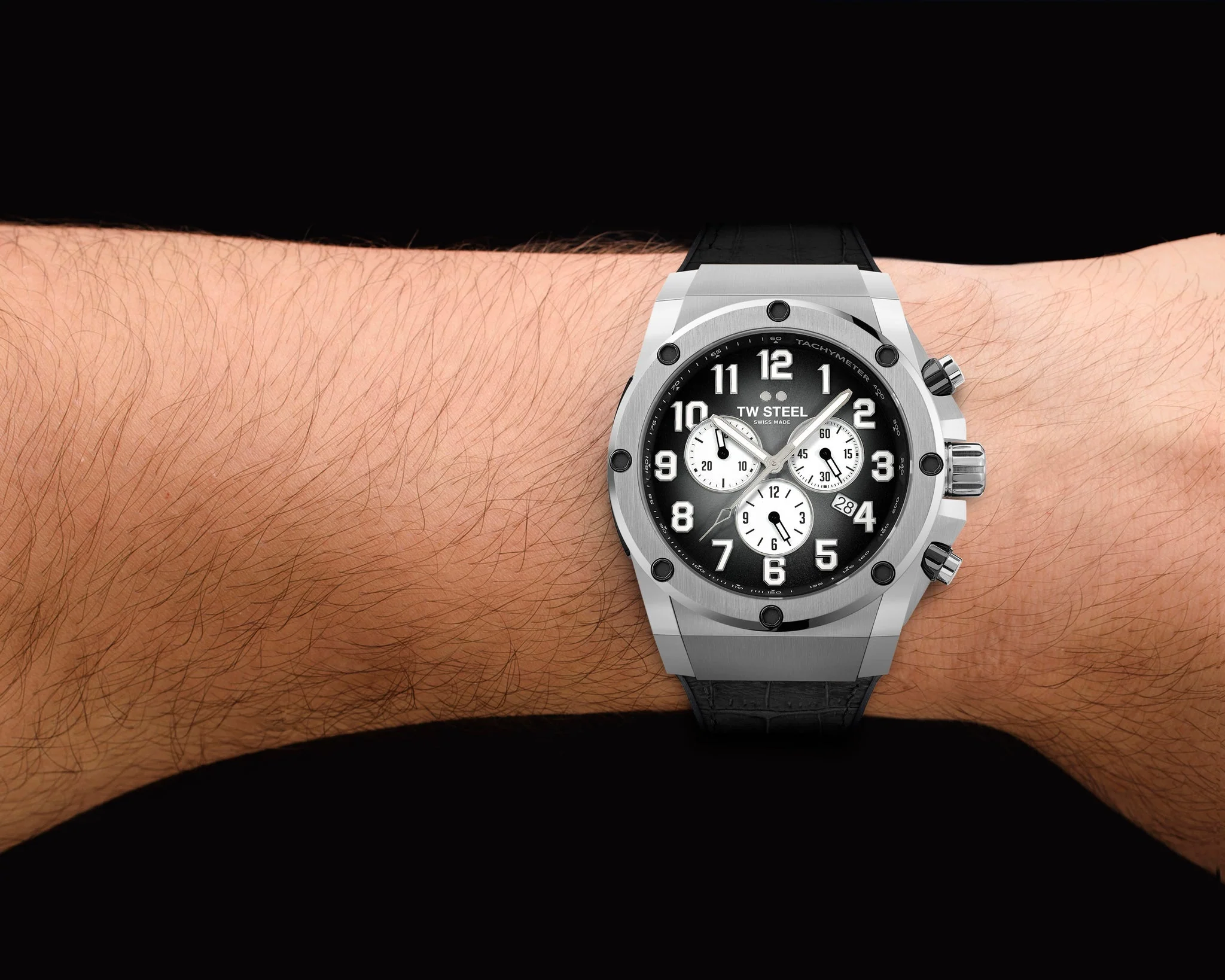 TW Steel Men's Black Ace Genesis Watch - Image 5