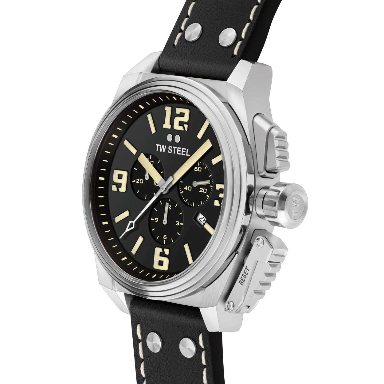 TW Steel Men's Black Canteen Watch - Image 2