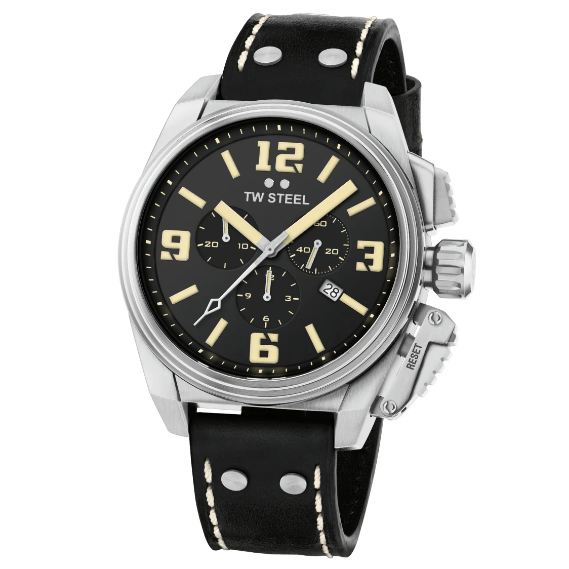 TW Steel Men's Black Canteen Watch - Image 4