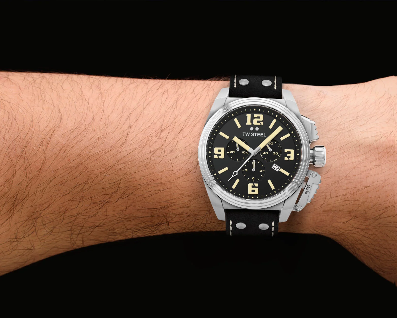 TW Steel Men's Black Canteen Watch - Image 5