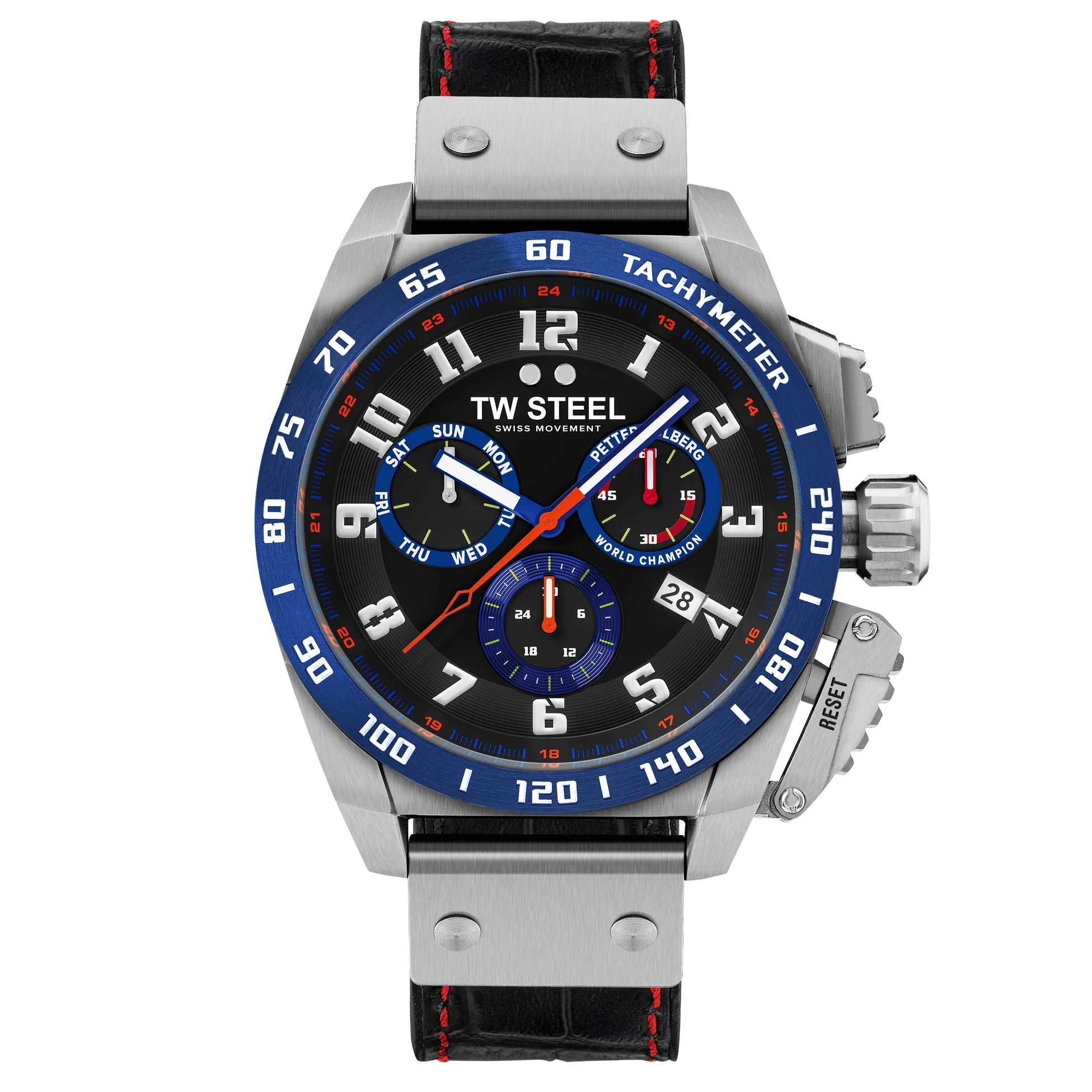 TW Steel Men's Black Fast Lane Watch