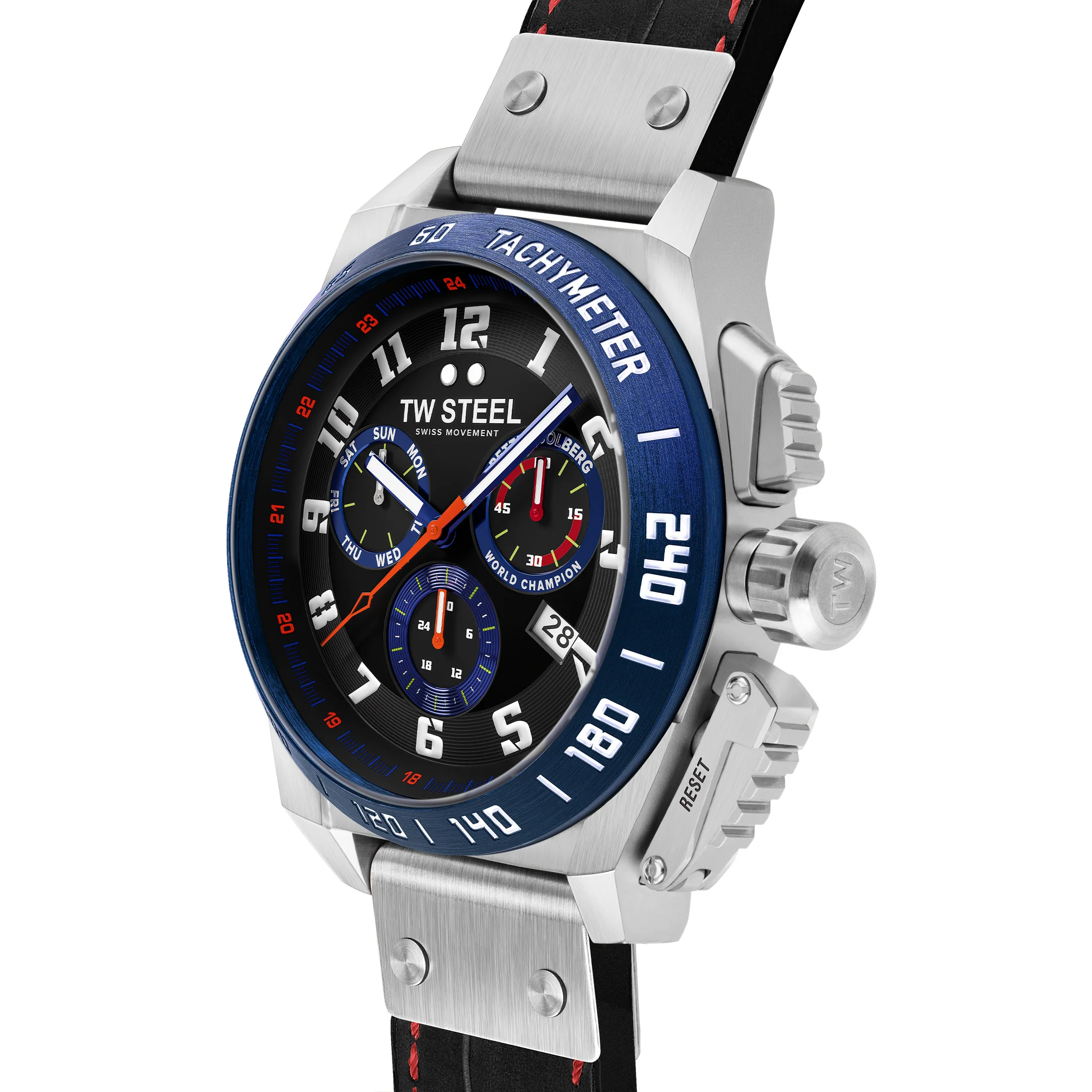 TW Steel Men's Black Fast Lane Watch - Image 3