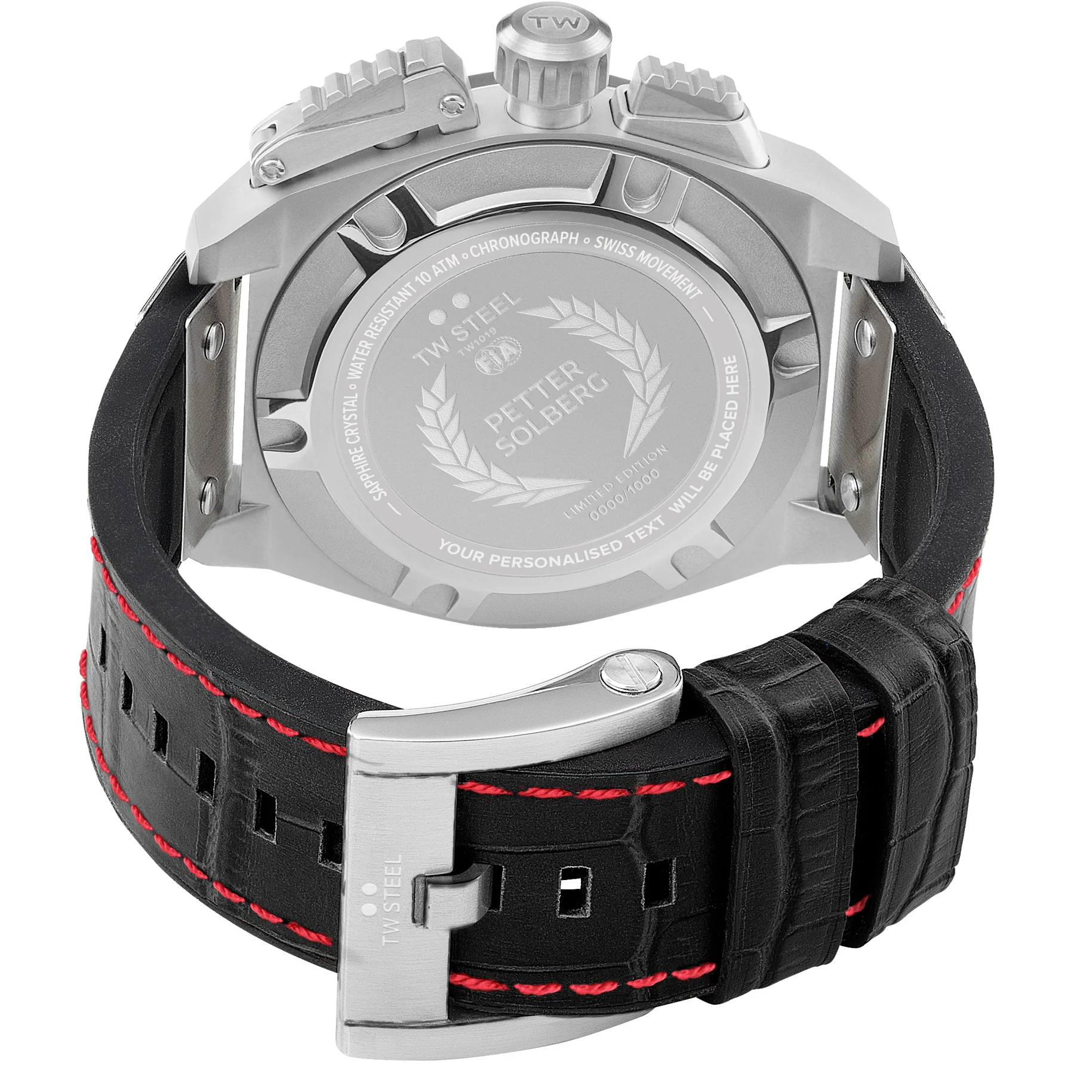 TW Steel Men's Black Fast Lane Watch - Image 4