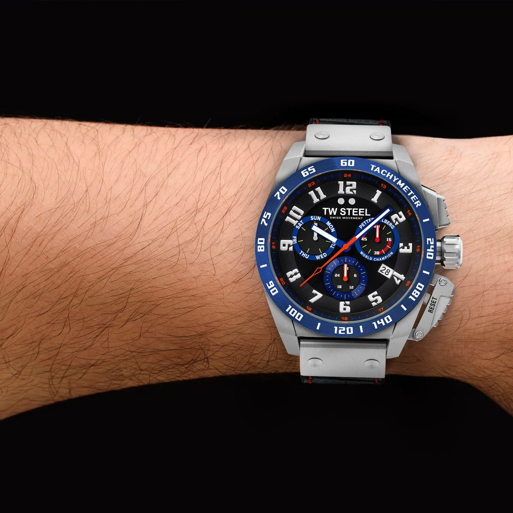 TW Steel Men's Black Fast Lane Watch - Image 5